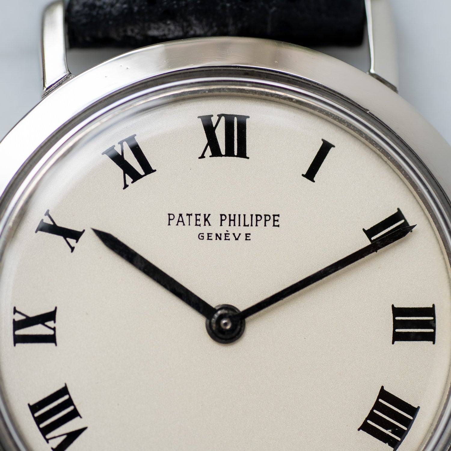 PATEK PHILIPPE Calatrava 3509 Steel Roman Dial - Arbitro