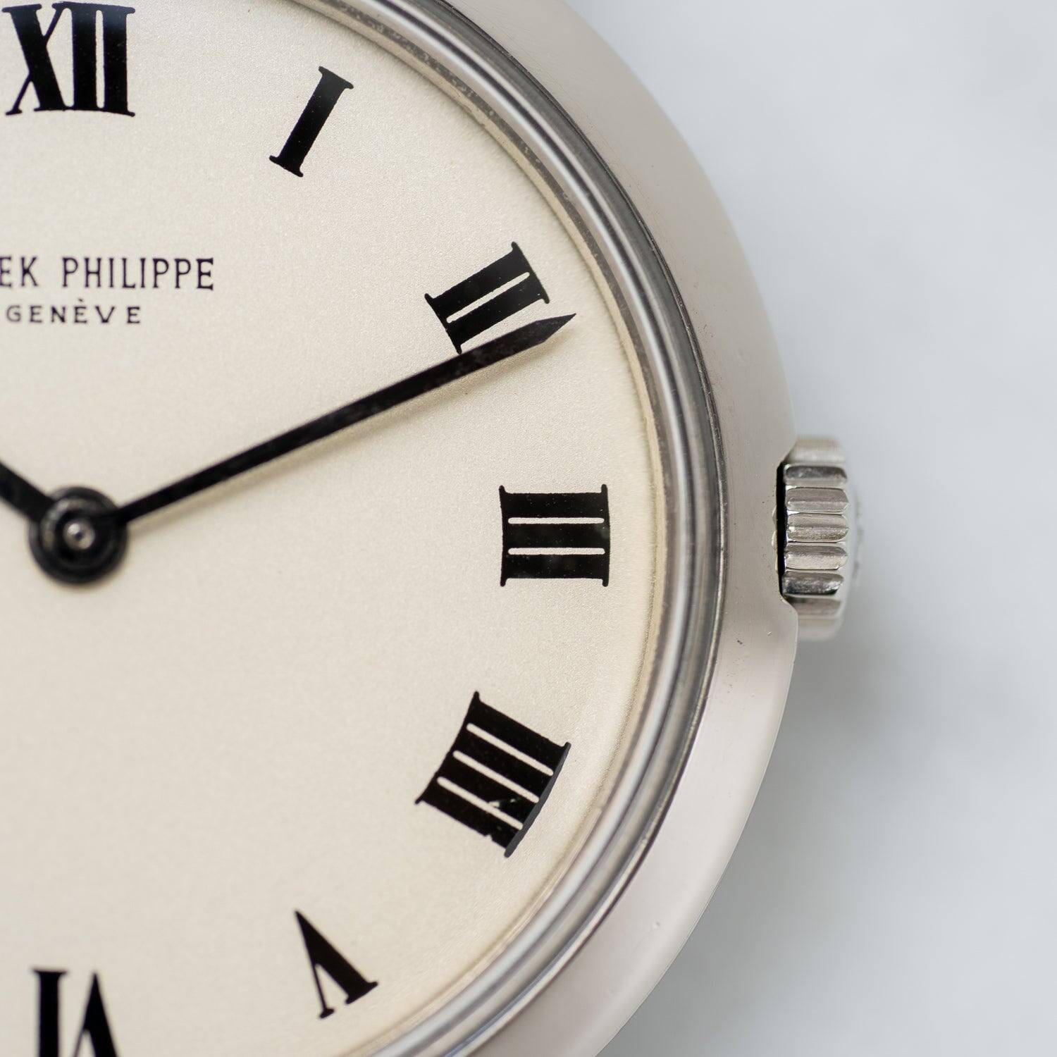 PATEK PHILIPPE Calatrava 3509 Steel Roman Dial - Arbitro