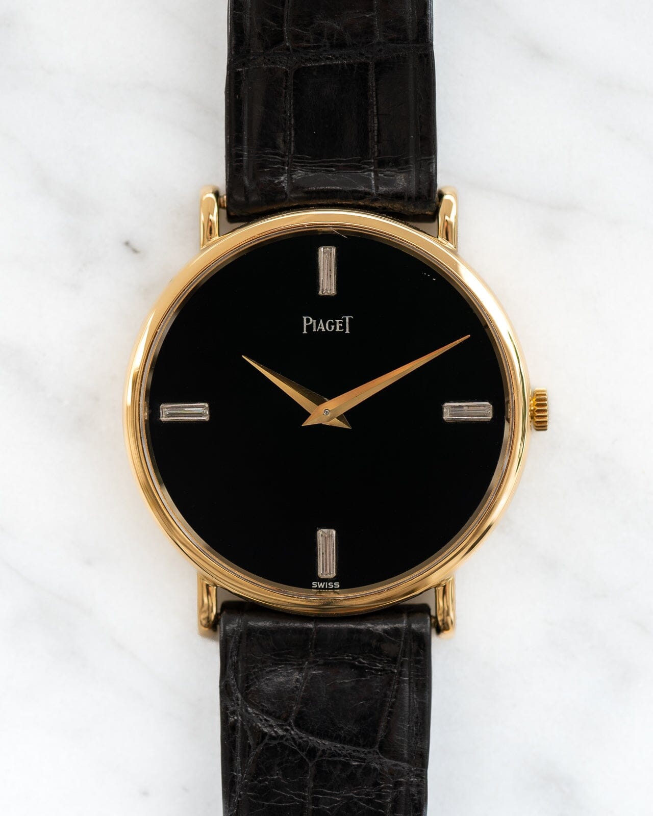 ピアジェ アルティプラノ 9025 YG オニキスダイアル Watch PIAGET 