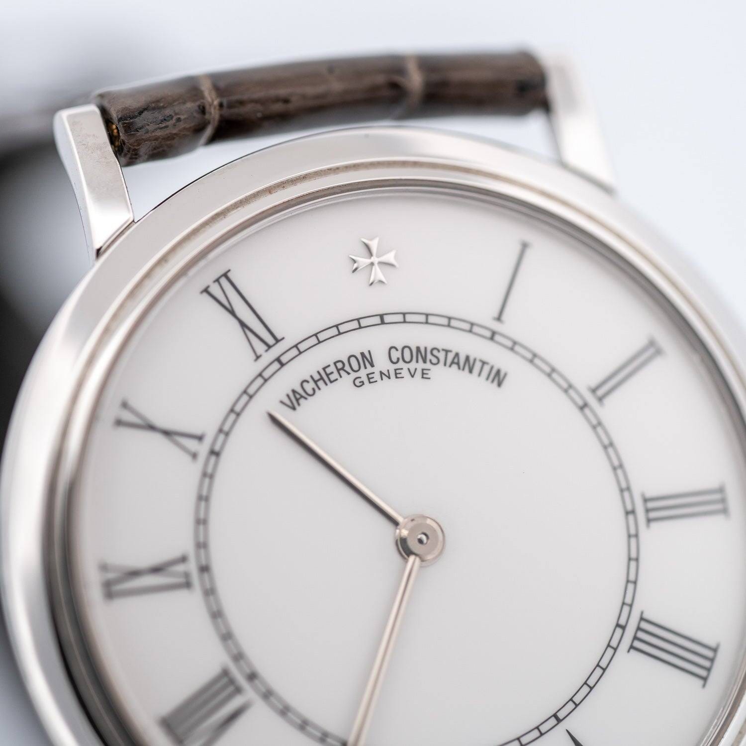 VACHERON CONSTANTIN 34070 PT White Roman with Paper - Arbitro