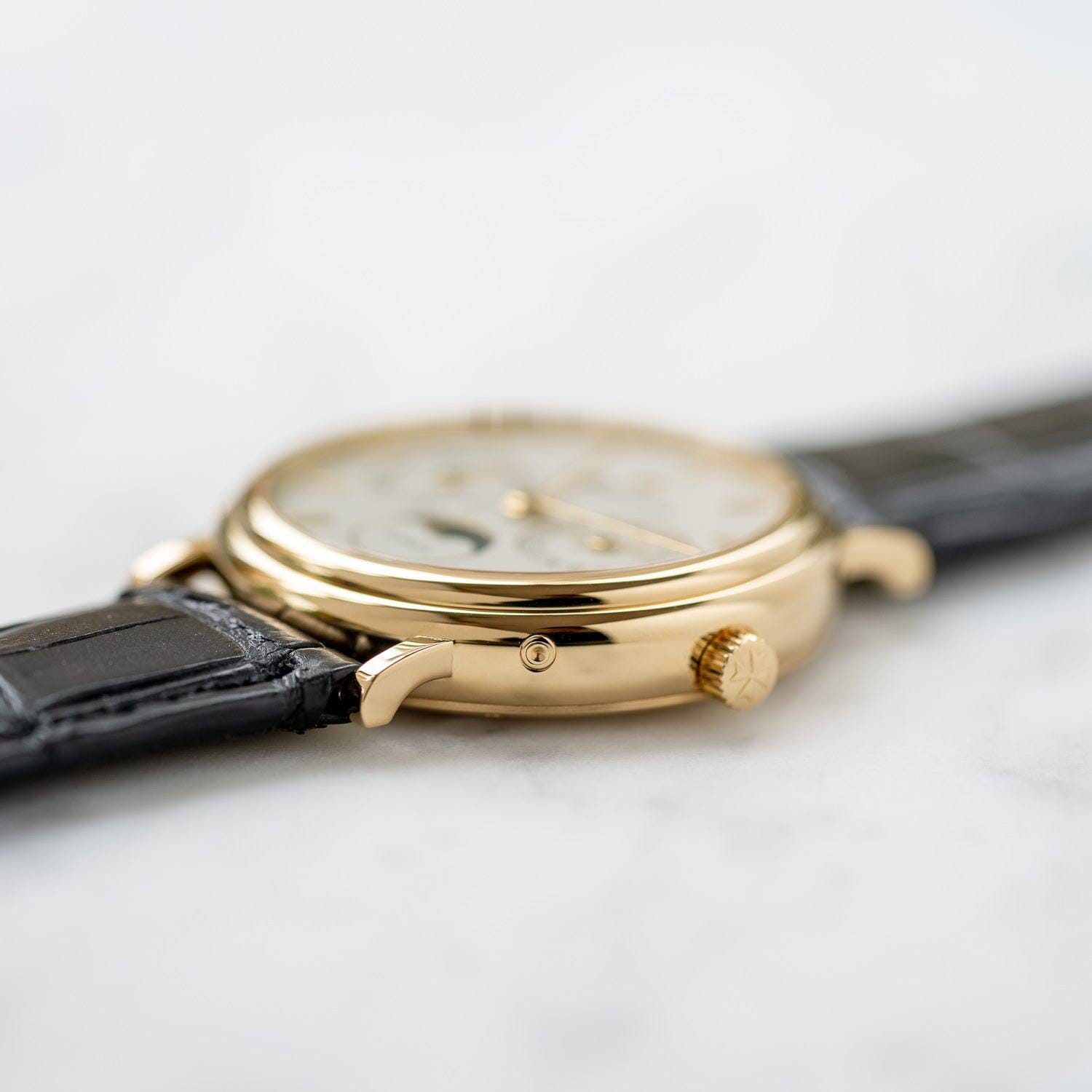 VACHERON CONSTANTIN 47009 YG Day Date Moon Phase - Arbitro