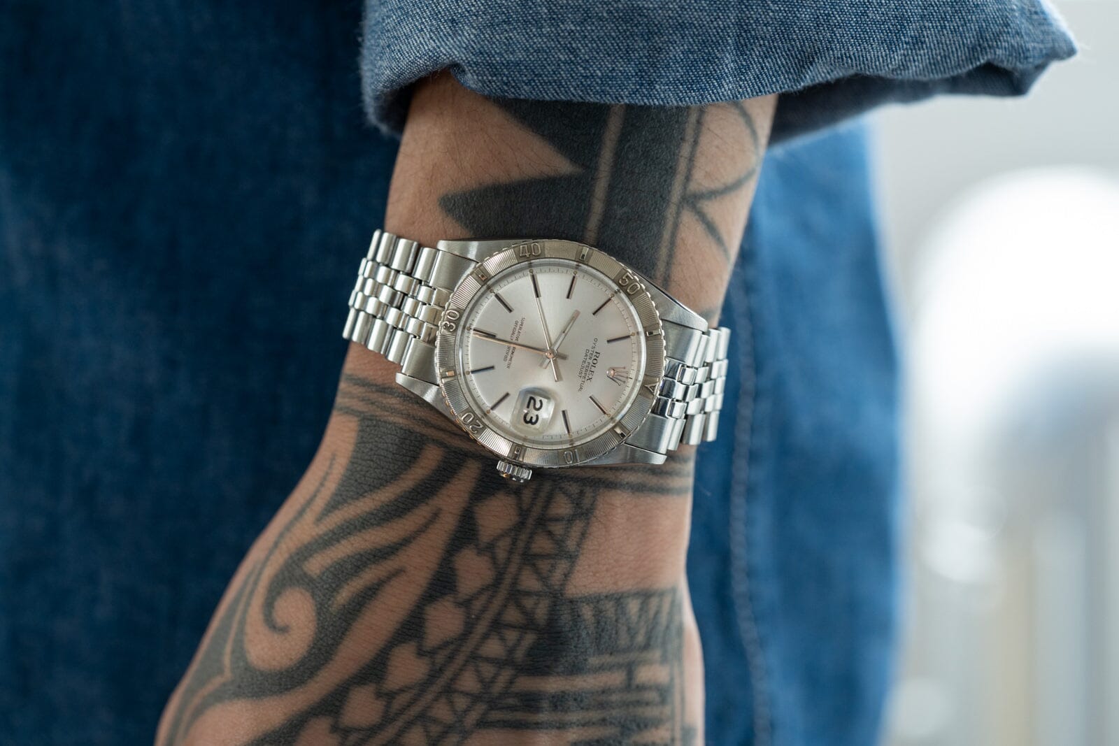 SOLD  ROLEX OYSTER PERPETUAL DATEJUST 1625 "THUNDERBIRD" - Arbitro