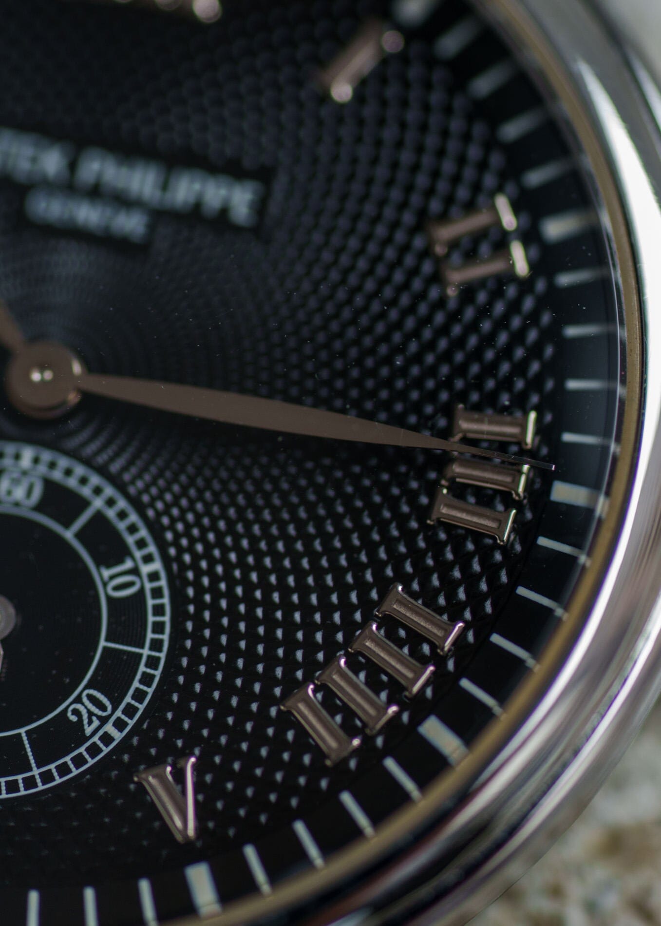 Patek Philippe カラトラバ 5022 PT ブラックギョーシェダイアル 保証書付き Watch PATEK PHILIPPE 