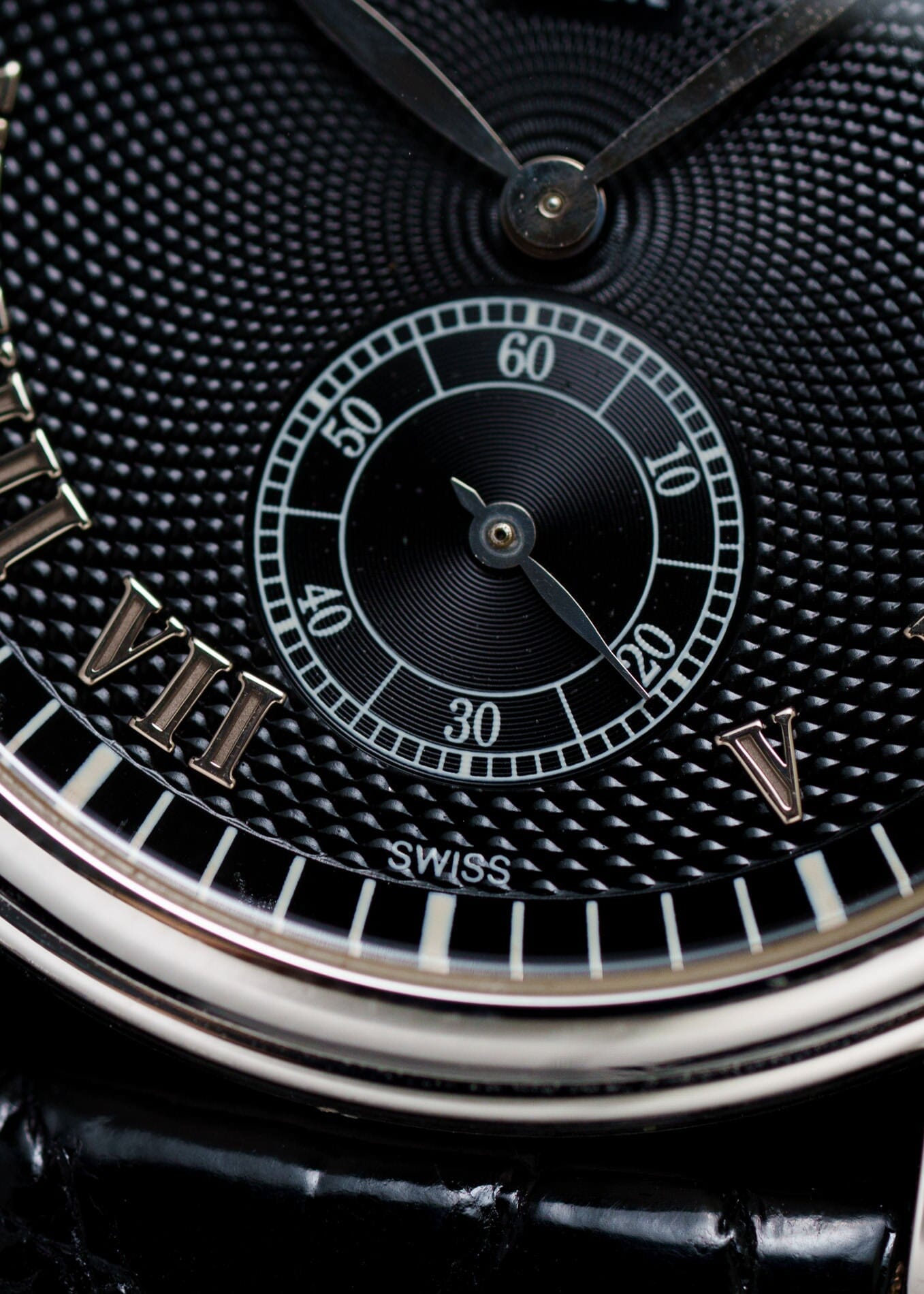 Patek Philippe カラトラバ 5022 PT ブラックギョーシェダイアル 保証書付き Watch PATEK PHILIPPE 