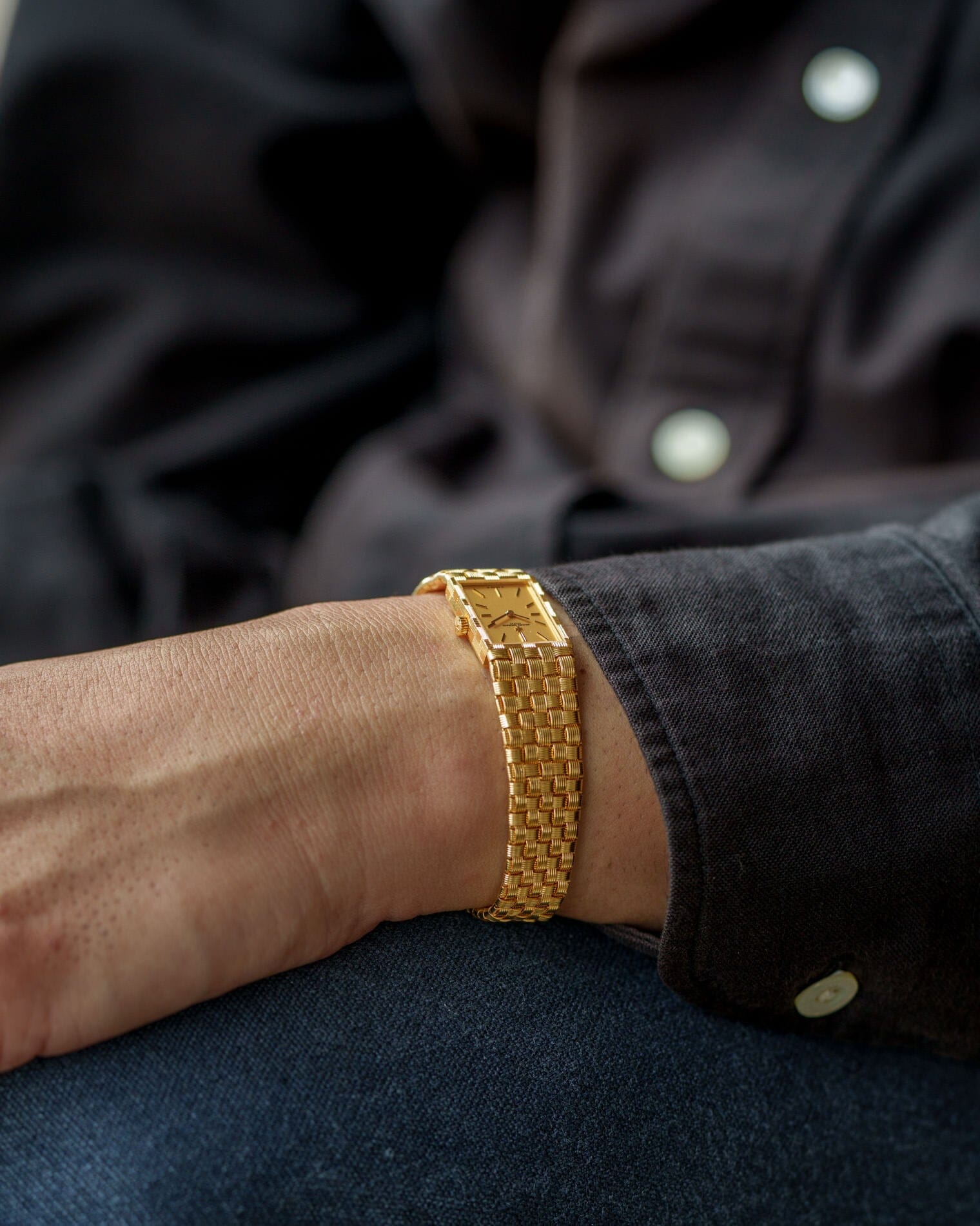 Vacheron Constantin メッシュドール YG シャンパンダイアル Watch VACHERON CONSTANTIN 