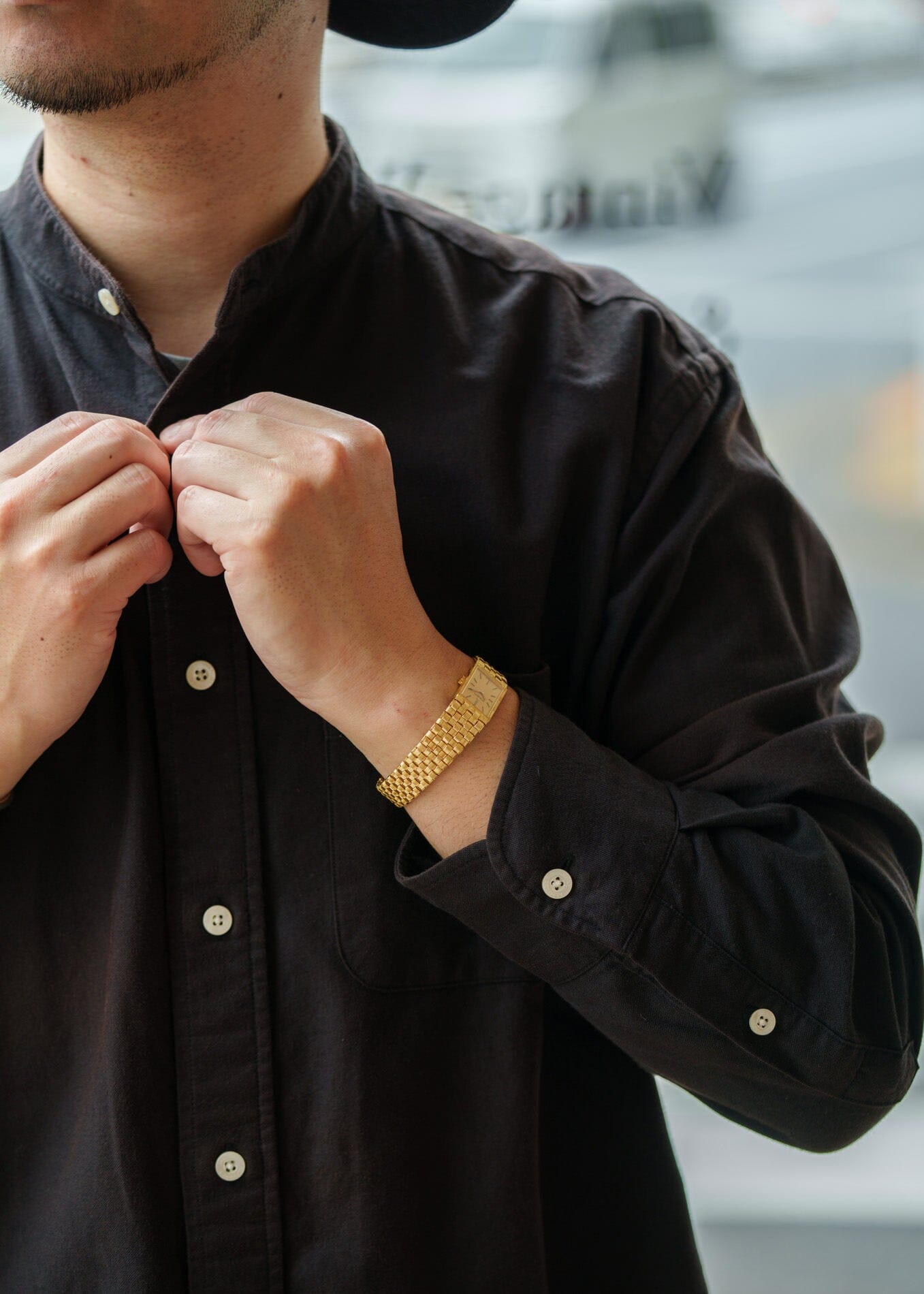 Vacheron Constantin メッシュドール YG シャンパンダイアル Watch VACHERON CONSTANTIN 