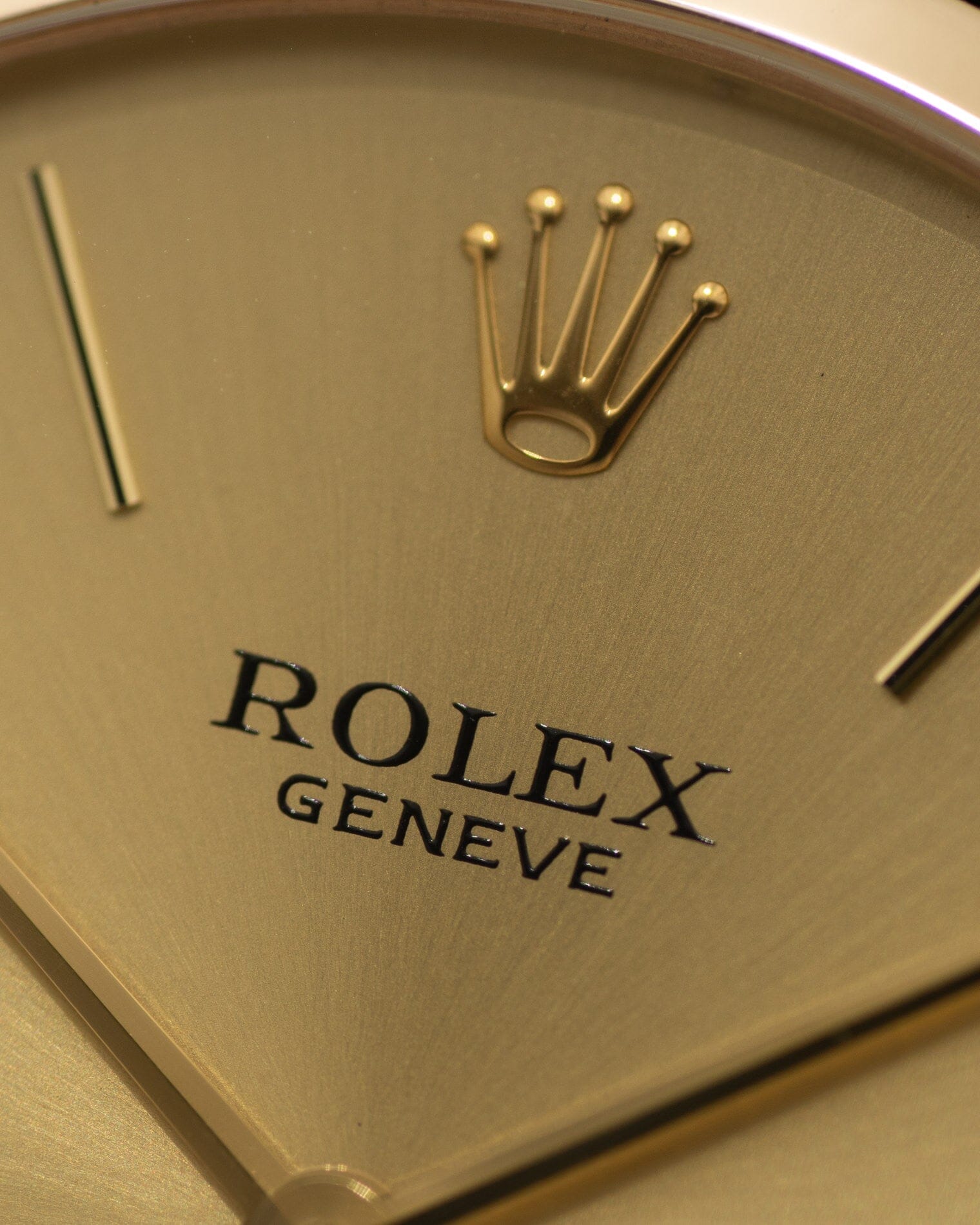 Rolex チェリーニ 4112 YG シャンパンダイアル 国際サービス保証書付き Watch ROLEX 