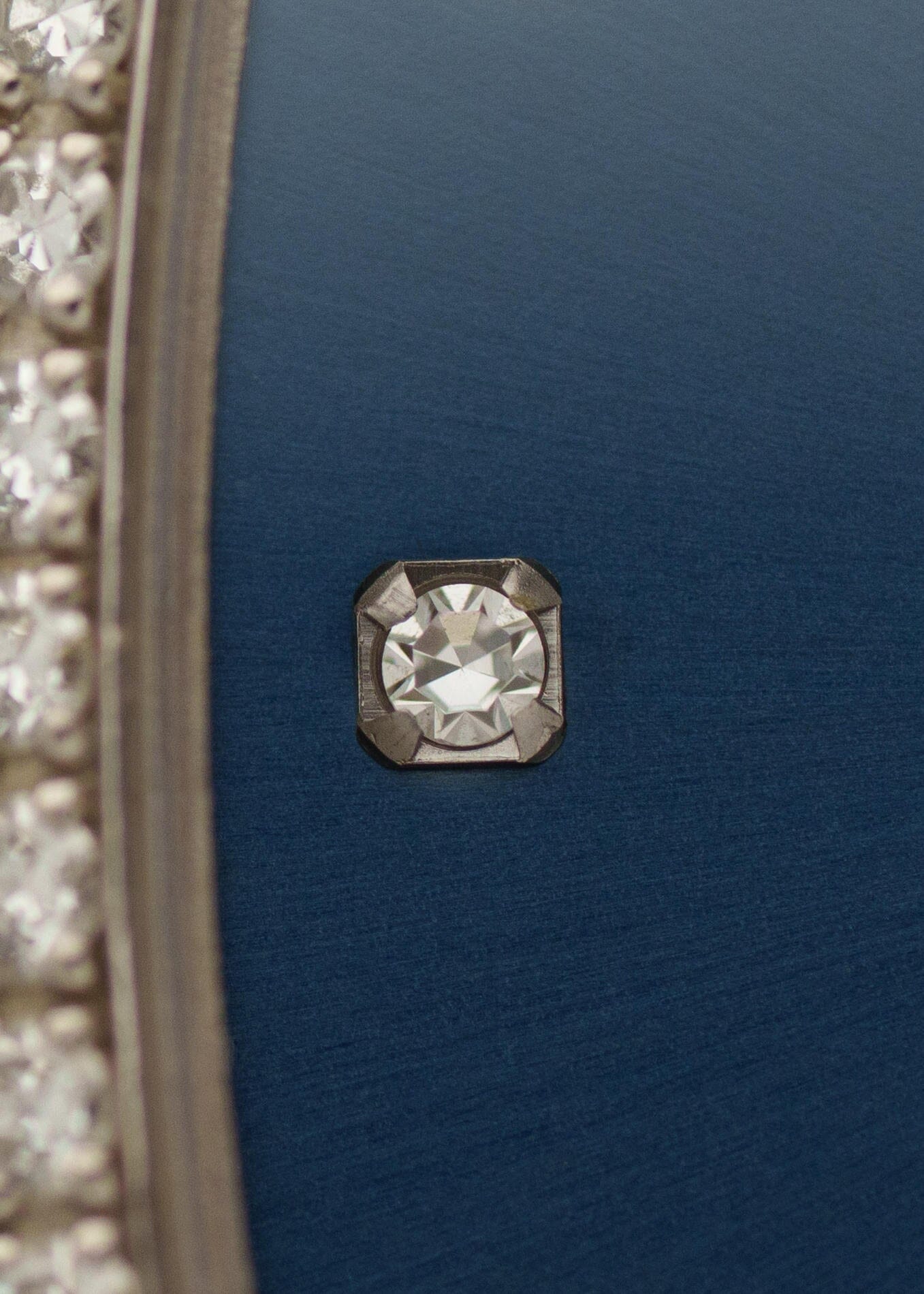 Patek Philippe ゴールデンエリプス 3849 WG ベゼルダイヤ ブルーダイアル 保証書付き Watch PATEK PHILIPPE 