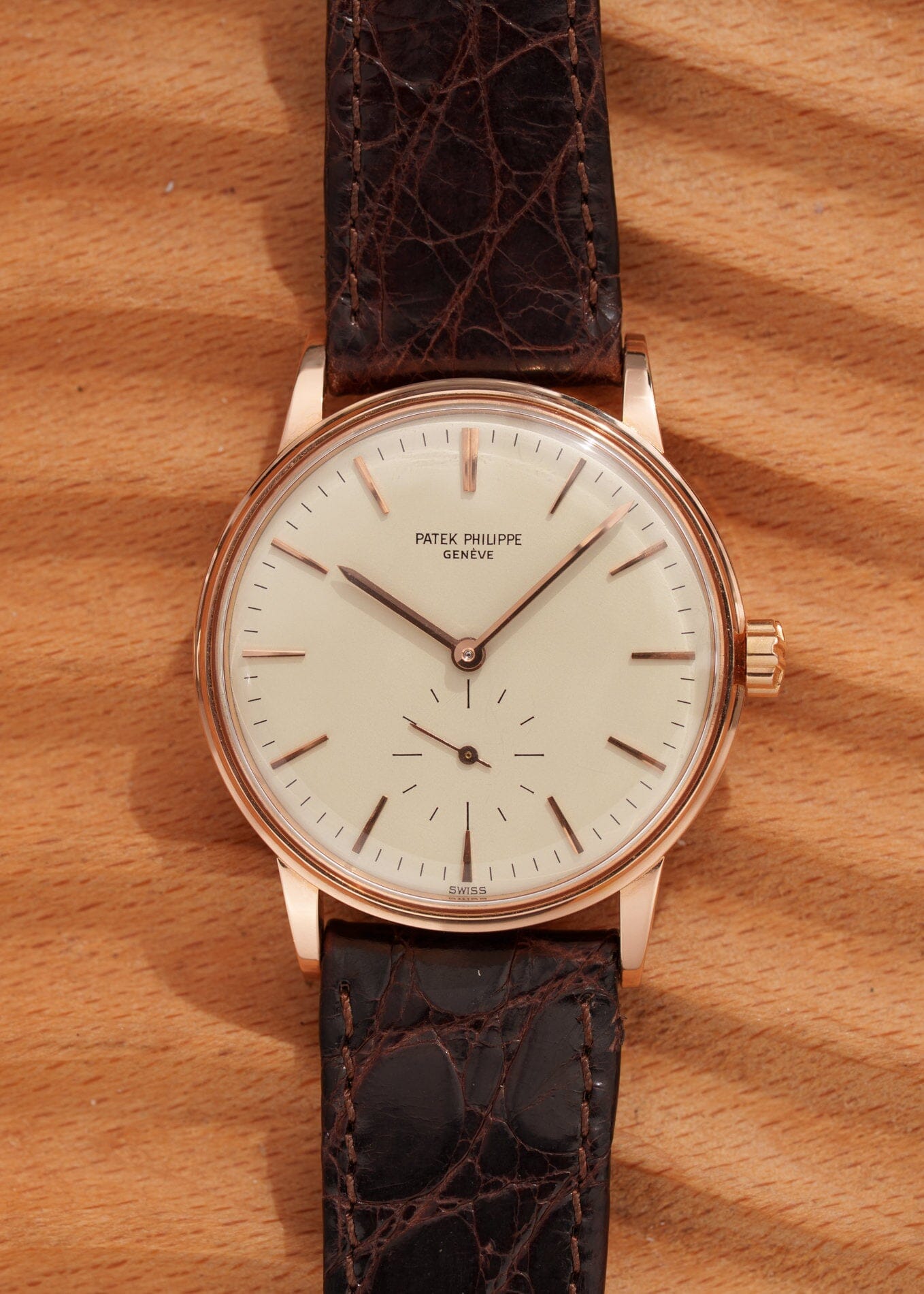 Patek Philippe カラトラバ 3425 RG アイボリーダイアル アーカイブ付き Watch PATEK PHILIPPE 