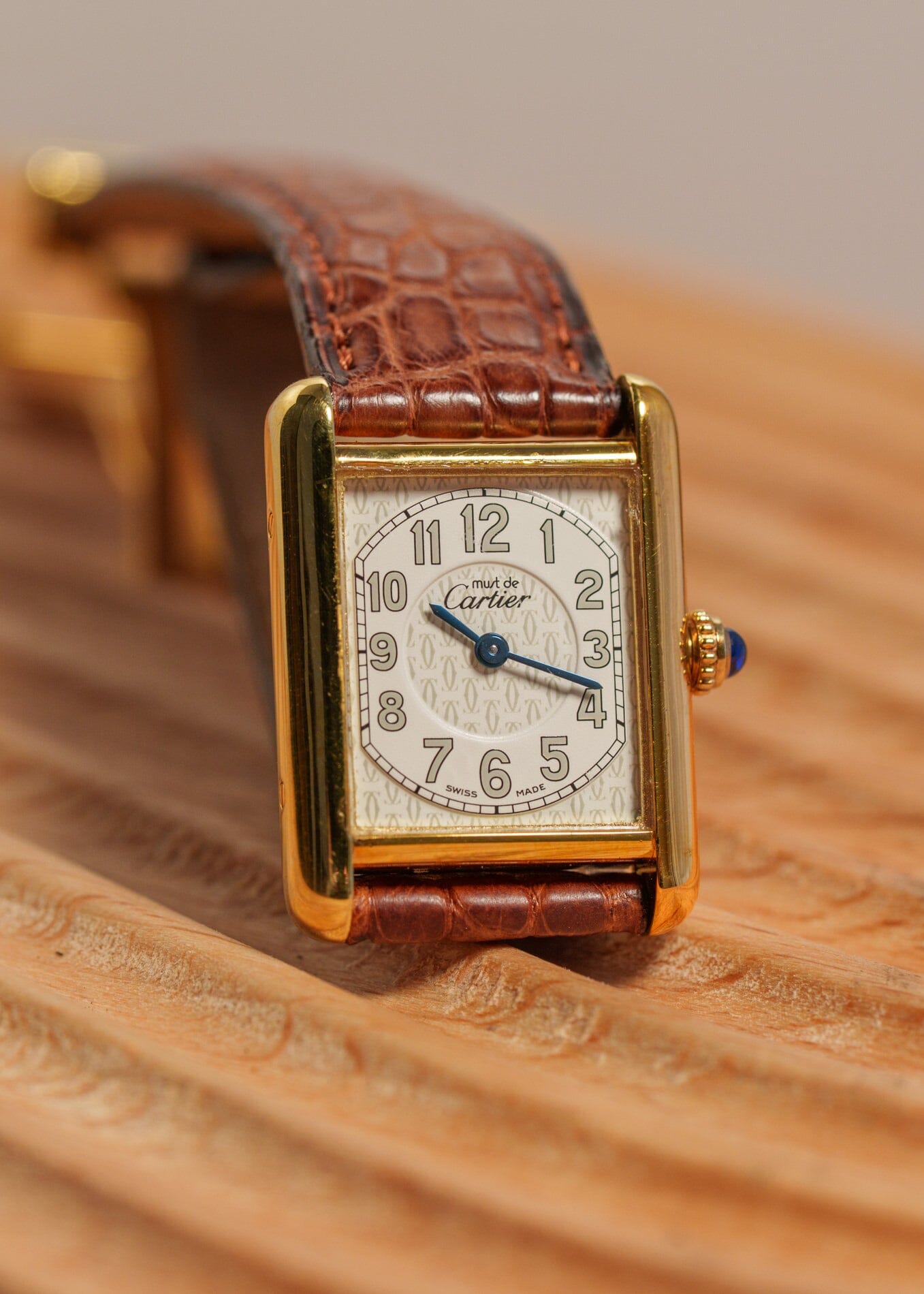 正規品　Cartier 腕時計 アンティーク　タンク　BOX カタログ有 Vintage】Cartier カルティエ “TANK” タンク 1970sヴィンテージ