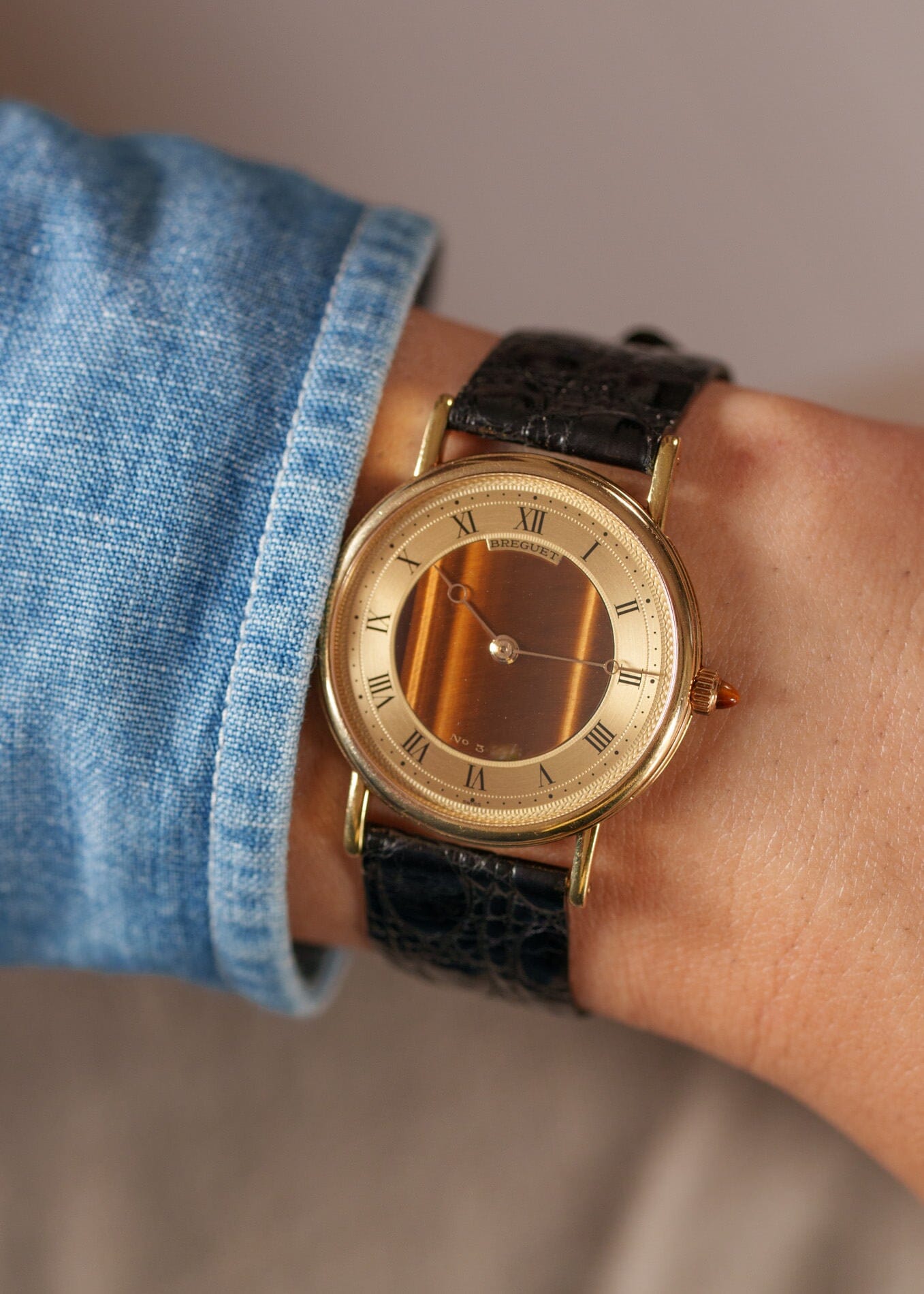 ブレゲ クラシック YG タイガーアイ 手巻き Cal.839 | ARBITRO