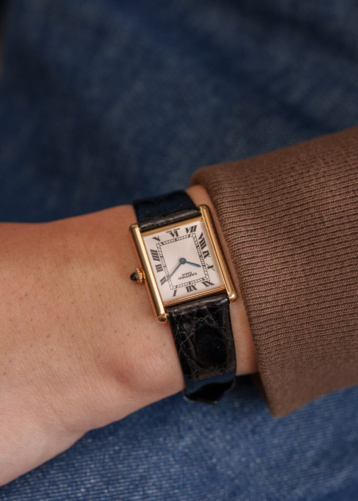 Cartier タンク ルイ カルティエ LM YG CPCP 1600B 箱付き | ARBITRO