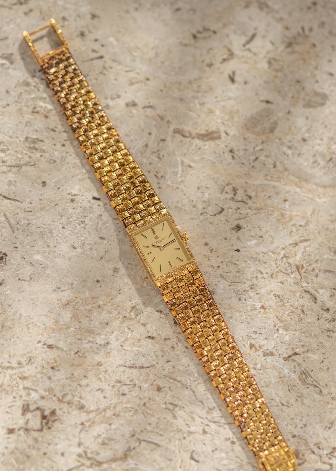 Vacheron Constantin メッシュドール YG シャンパンダイアル Watch VACHERON CONSTANTIN 