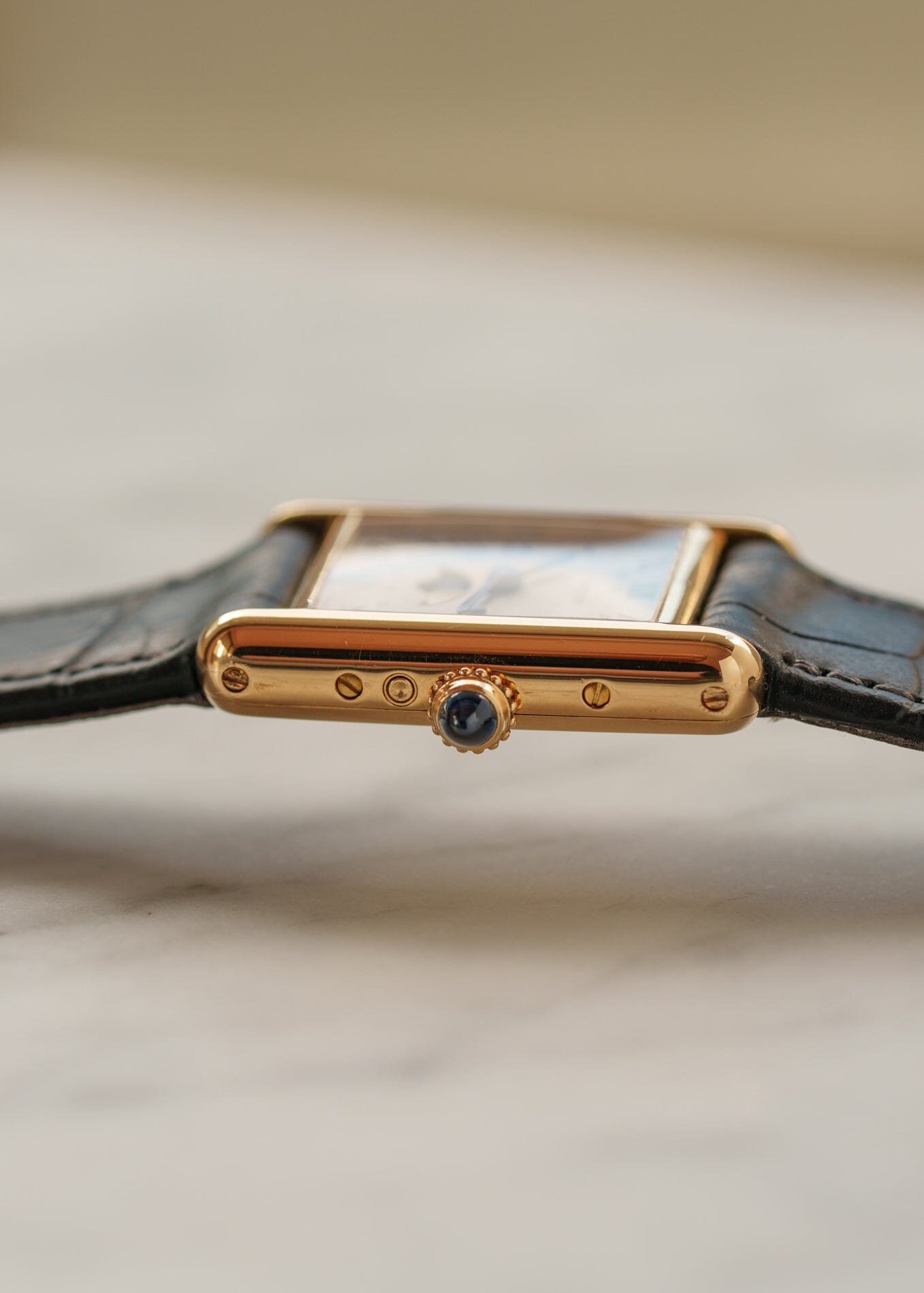 Cartier タンク ルイ カルティエ SM 819003 YG ムーンフェイズ | ARBITRO