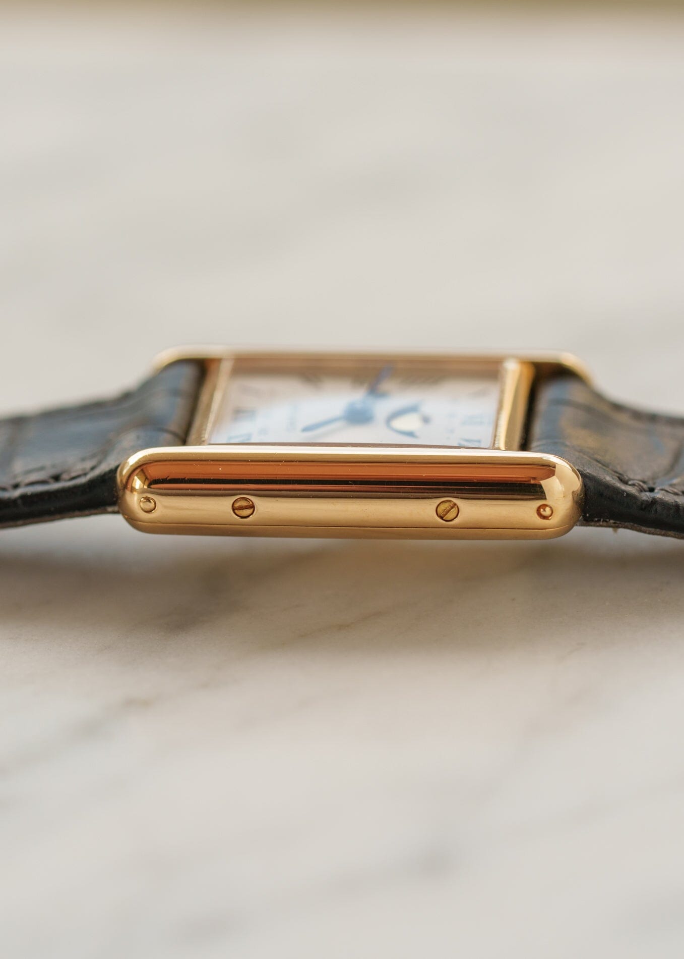 Cartier Tank Louis Cartier SM 819003 YG Moonphase