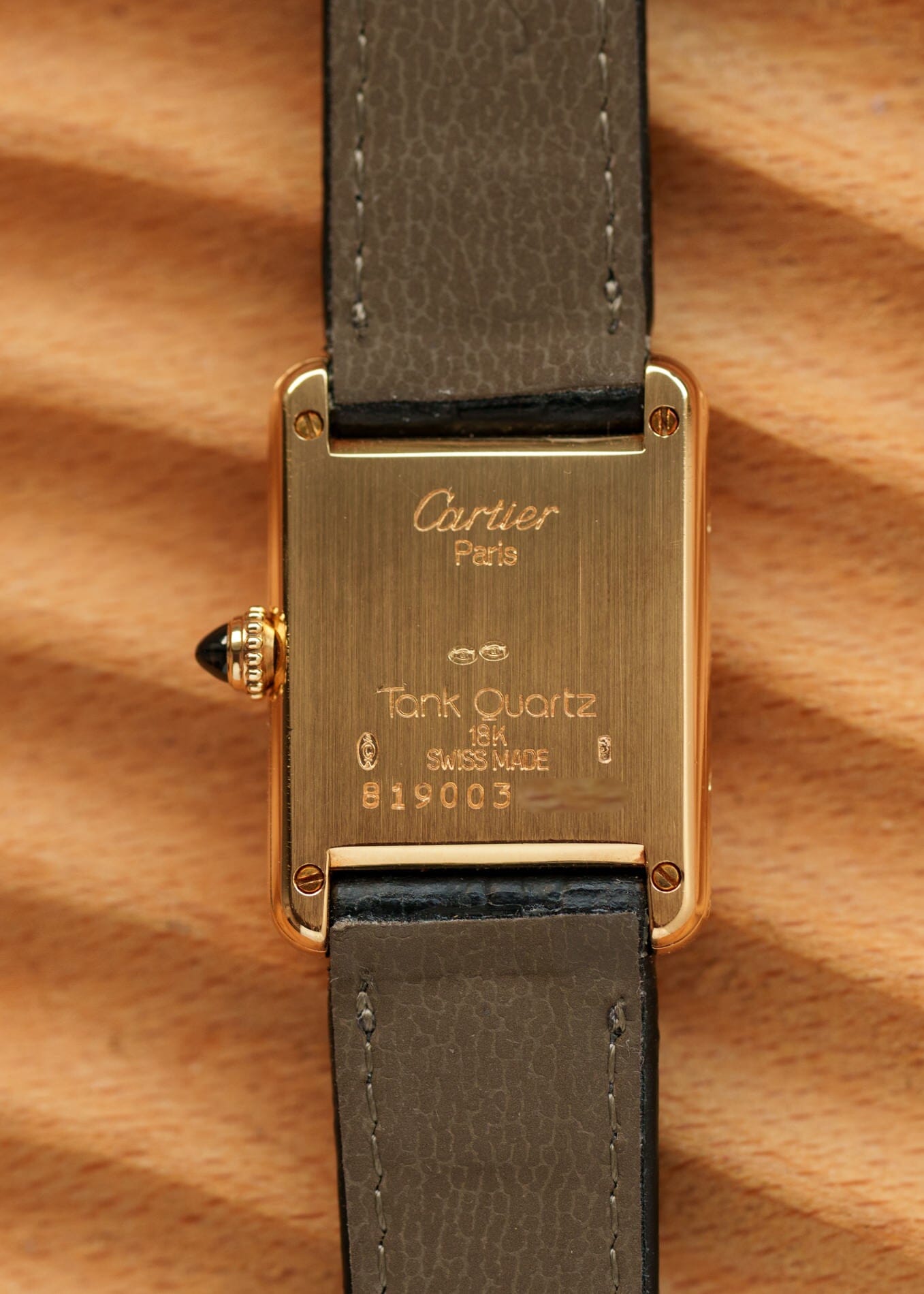 Cartier タンク ルイ カルティエ SM 819003 YG ムーンフェイズ | ARBITRO