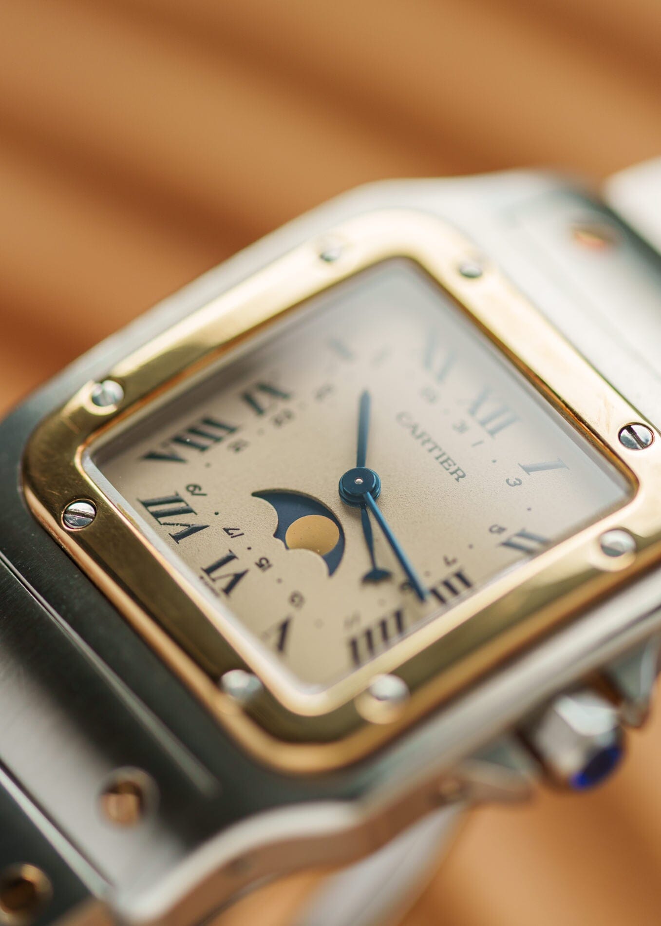 Cartier サントスガルベ LM 119901 ムーンフェイズ | ARBITRO