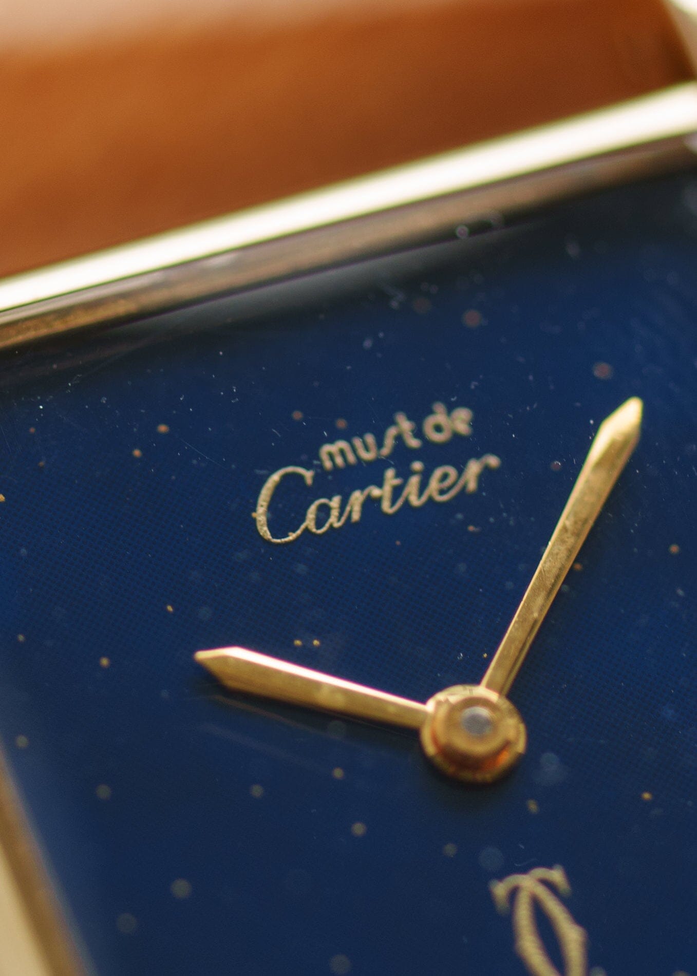 カルティエ マストタンク LM ラピスブルー 手巻き 1970年代 | ARBITRO