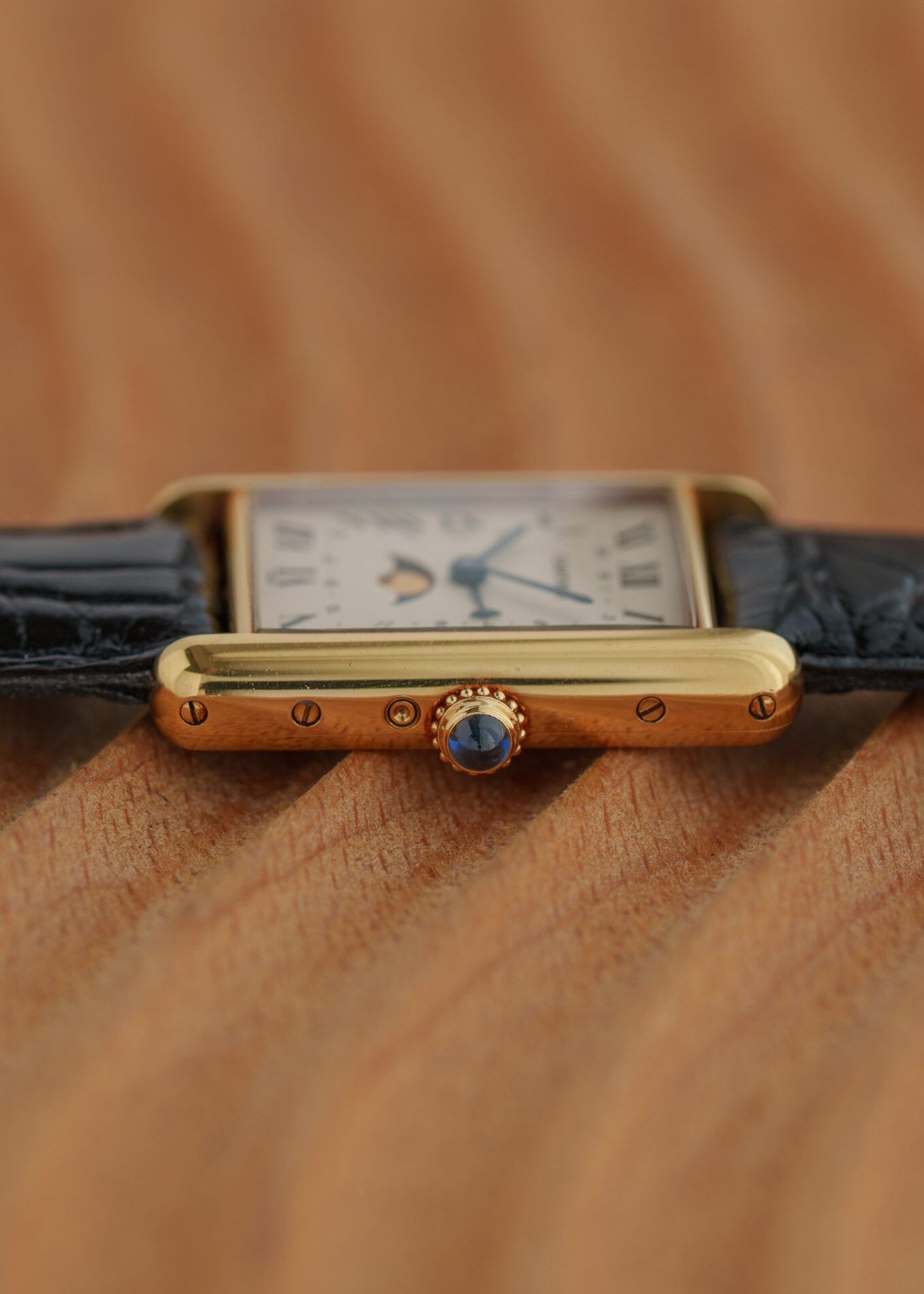 Cartier タンク ルイ カルティエ LM 819001 YG ムーンフェイズ D