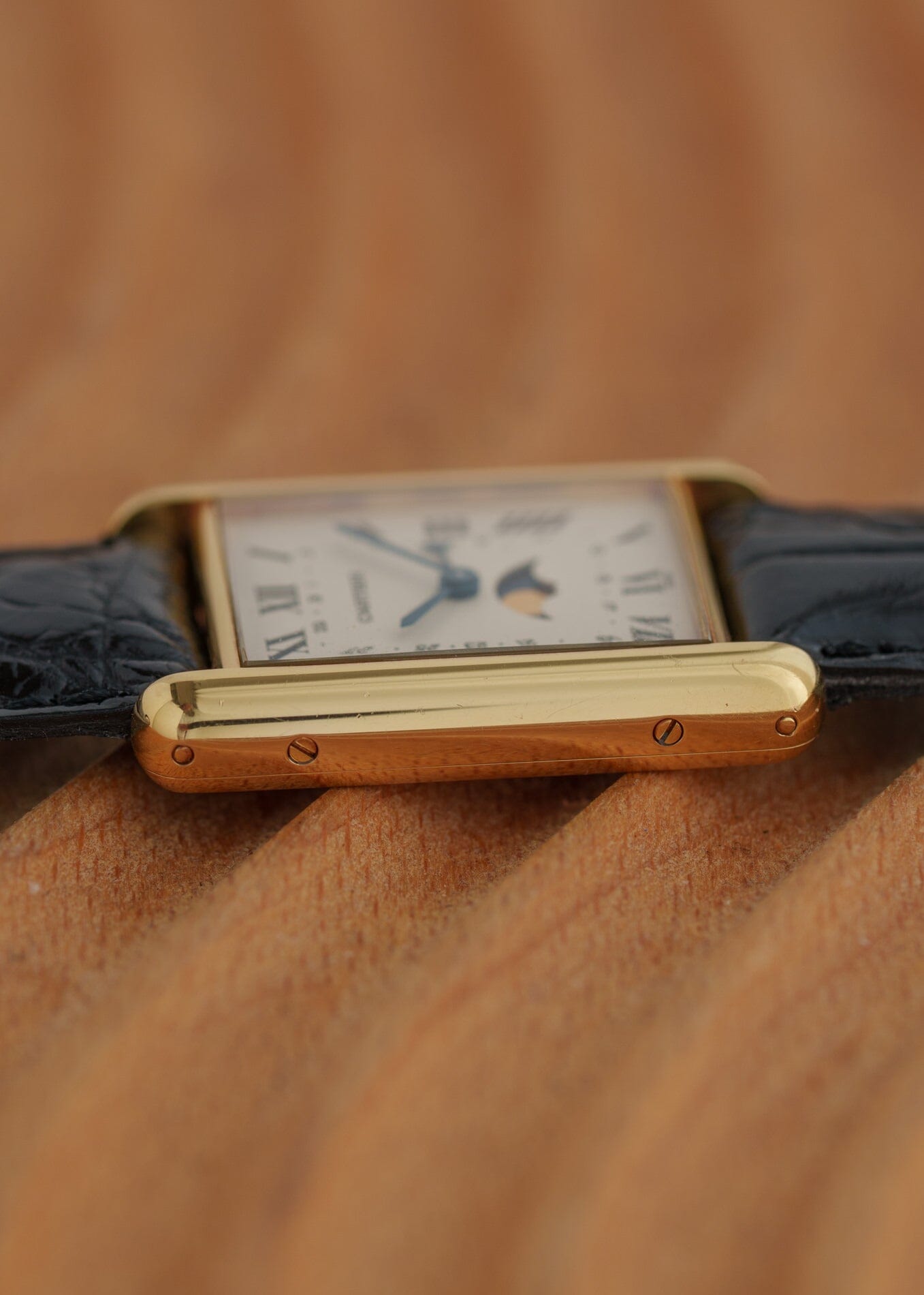 Cartier タンク ルイ カルティエ LM 819001 YG ムーンフェイズ D