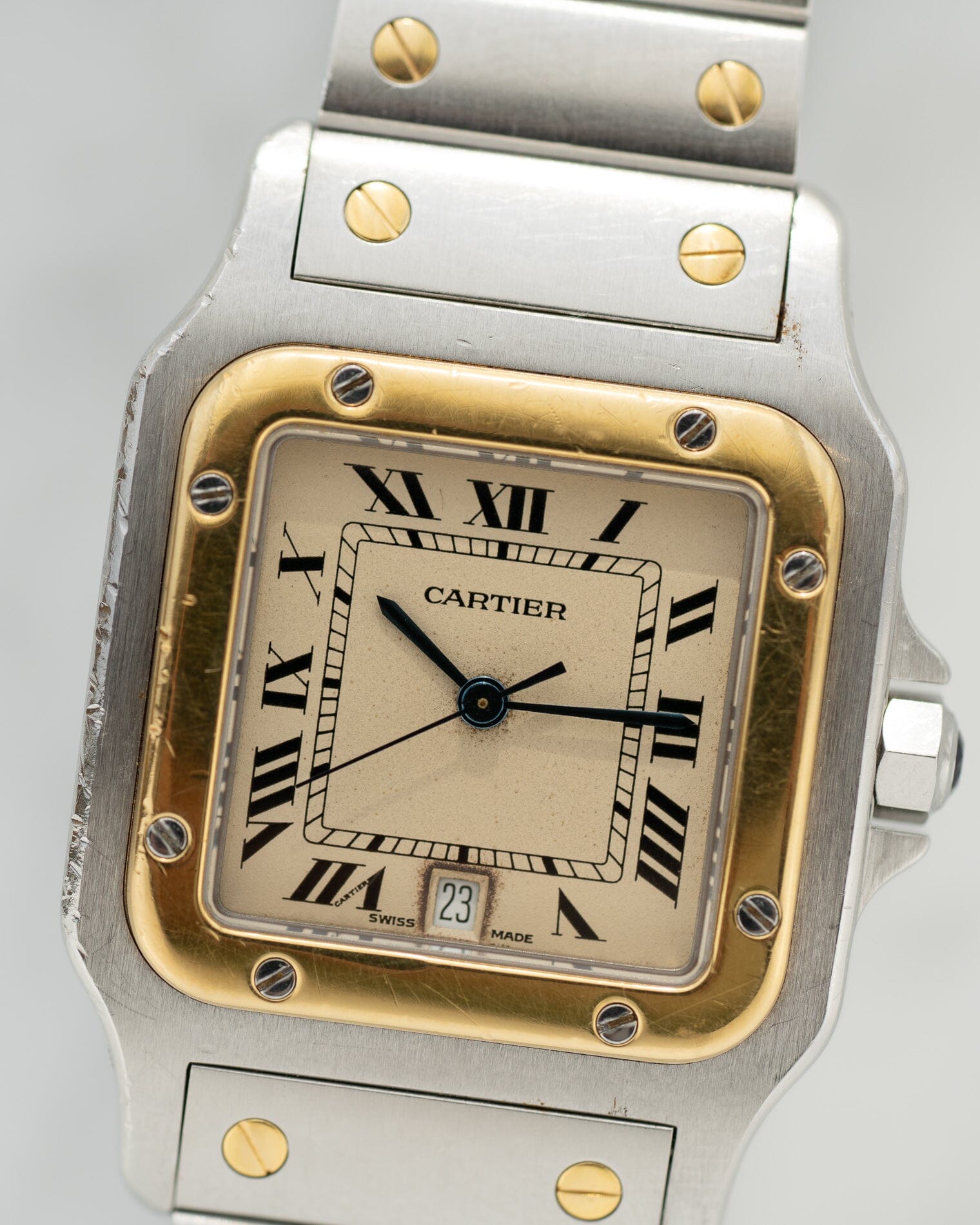 Cartier Santos Galbee 187901 Ivory Roman | ARBITRO