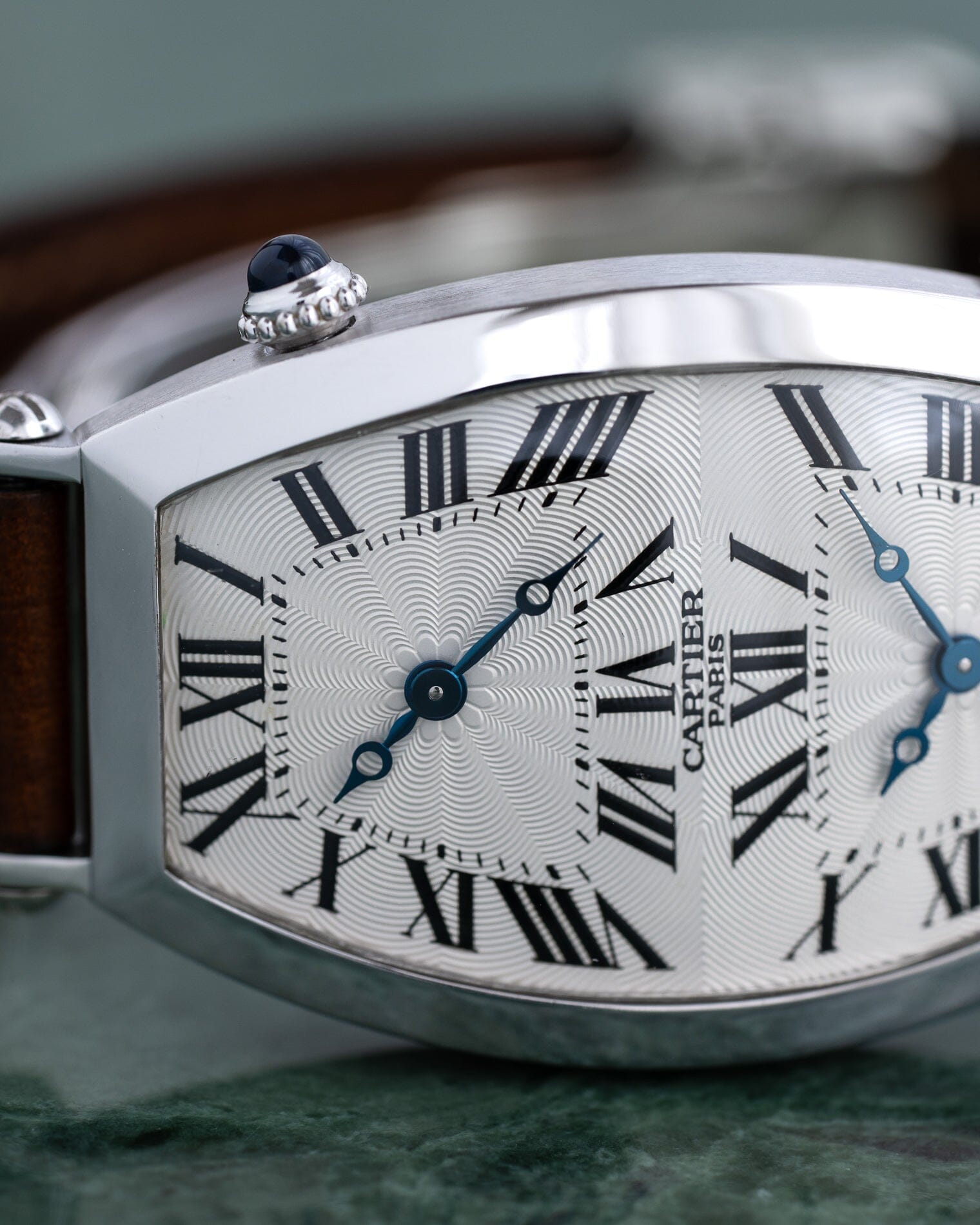 Cartier トノー 2459D デュアルタイム WG CPCP Watch CARTIER 