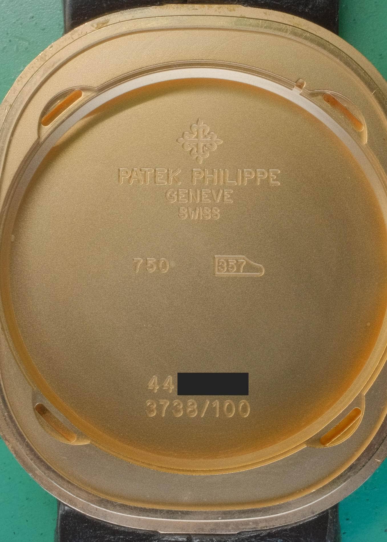 Patek Philippe ゴールデンエリプス 3738 "Jumbo" 自動巻き PG ブラウンダイアル Watch PATEK PHILIPPE 