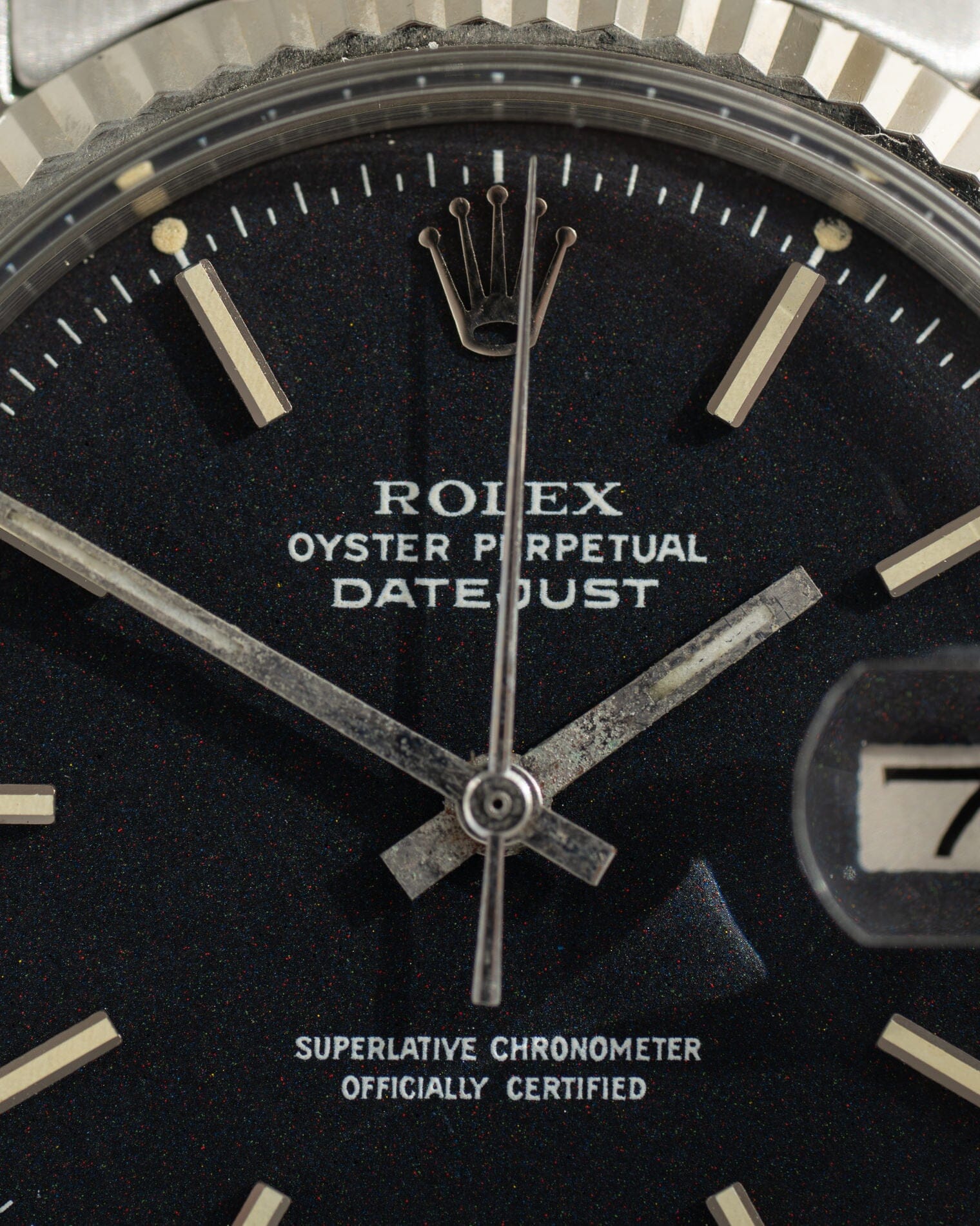 Rolex デイトジャスト 1601 ブラック 