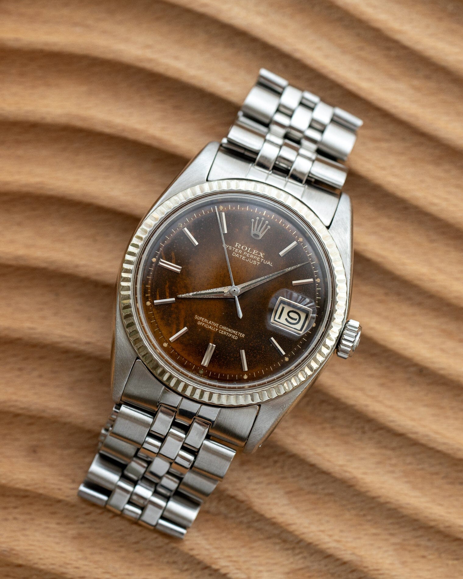 Rolex datejust tropical discount dial