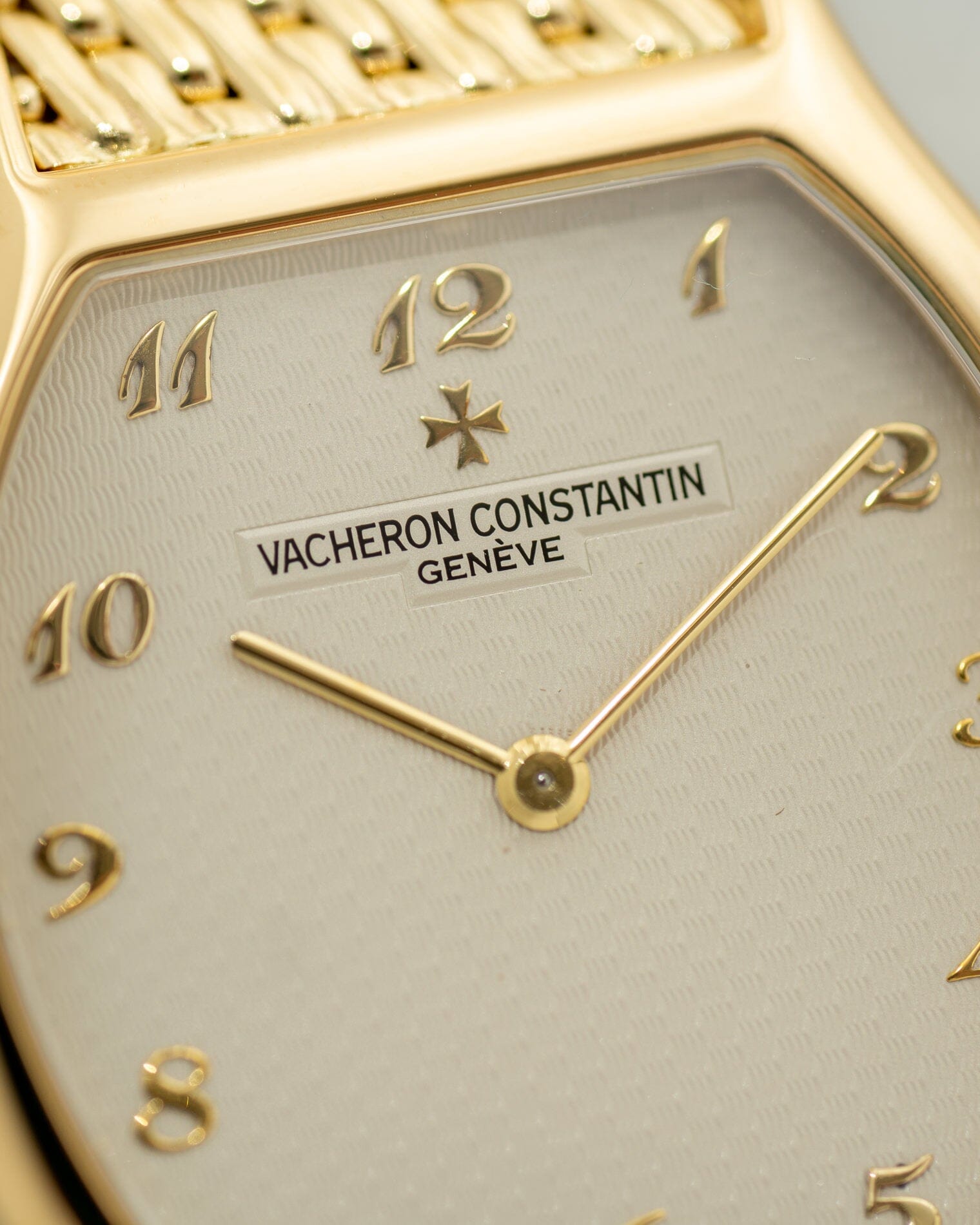 Vacheron Constantin トノー 31150 YG アイボリーダイアル Watch VACHERON CONSTANTIN 