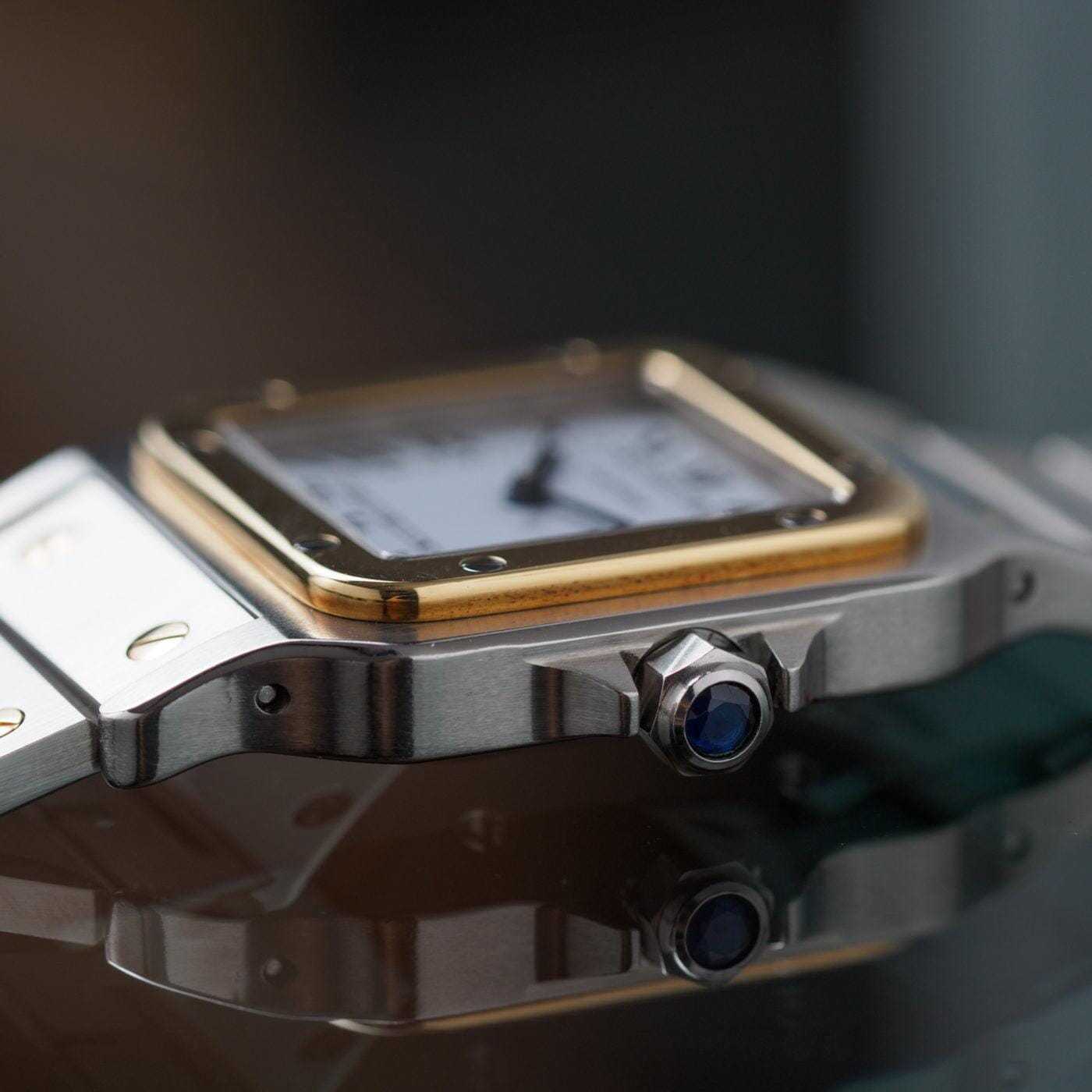 CARTIER Santos Galbee LM 1980s - Arbitro