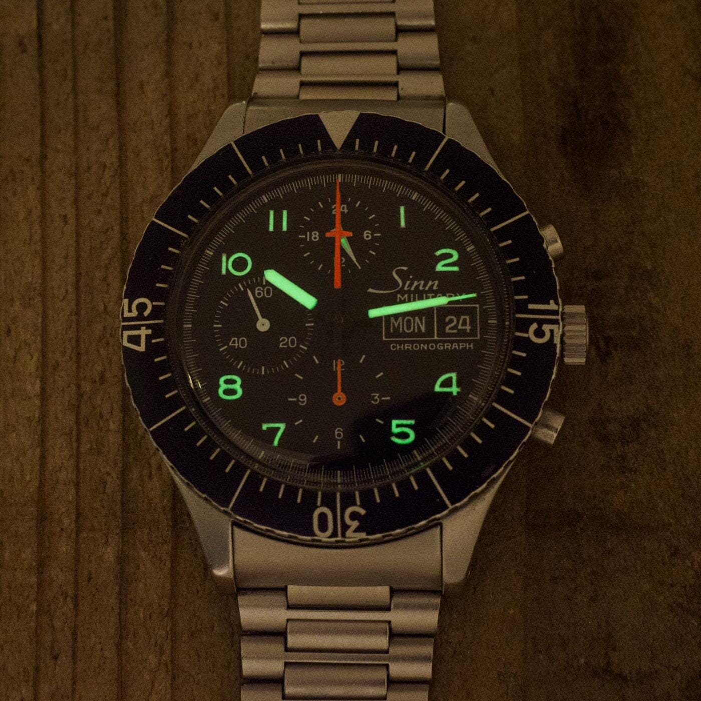 SINN ジン 156.B ミリタリー クロノグラフ 1990年代 / Military