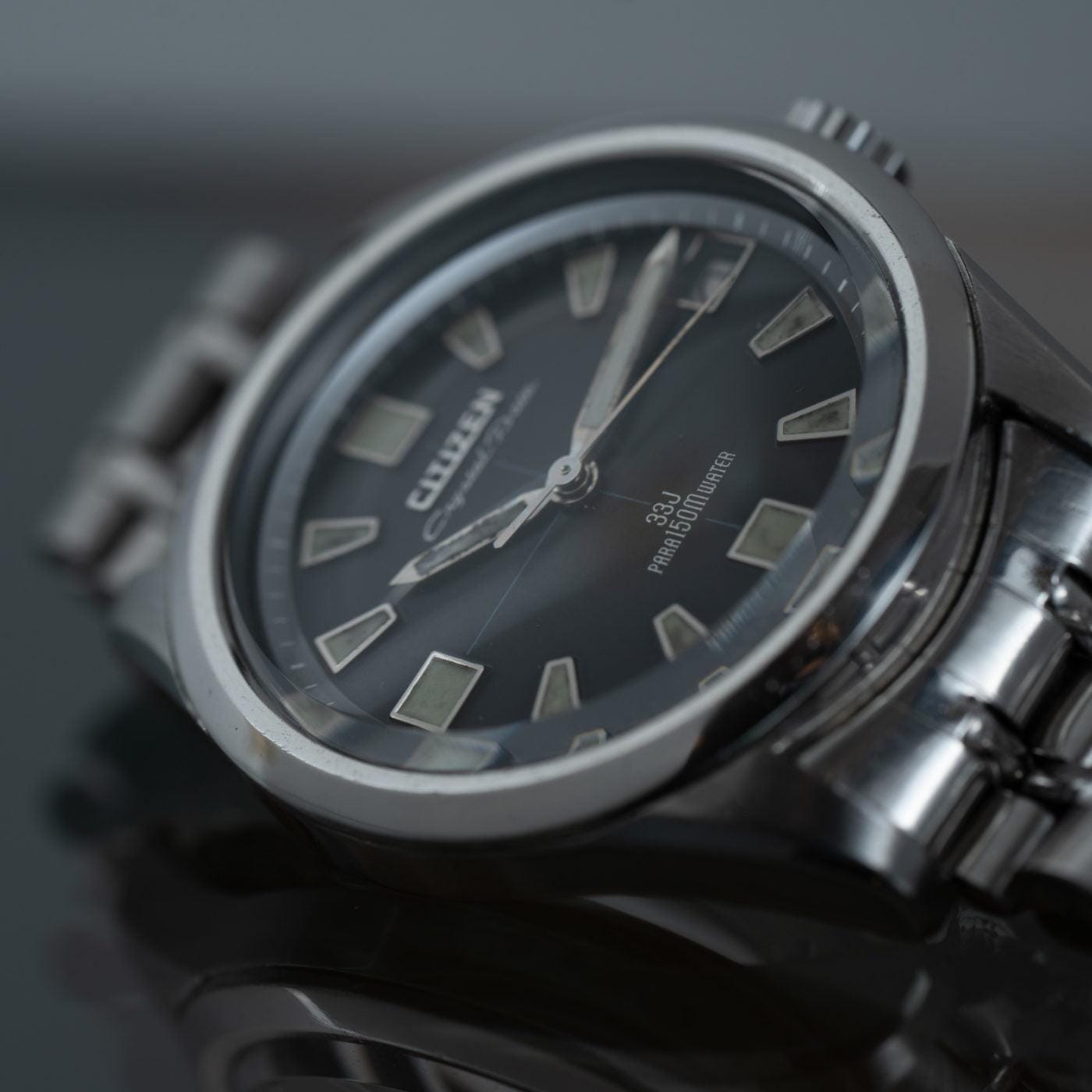 シチズン クリスタル デイト 150m ダイバー 1960年代 / CITIZEN Crystal Date 150m Diver 1960s |  ARBITRO