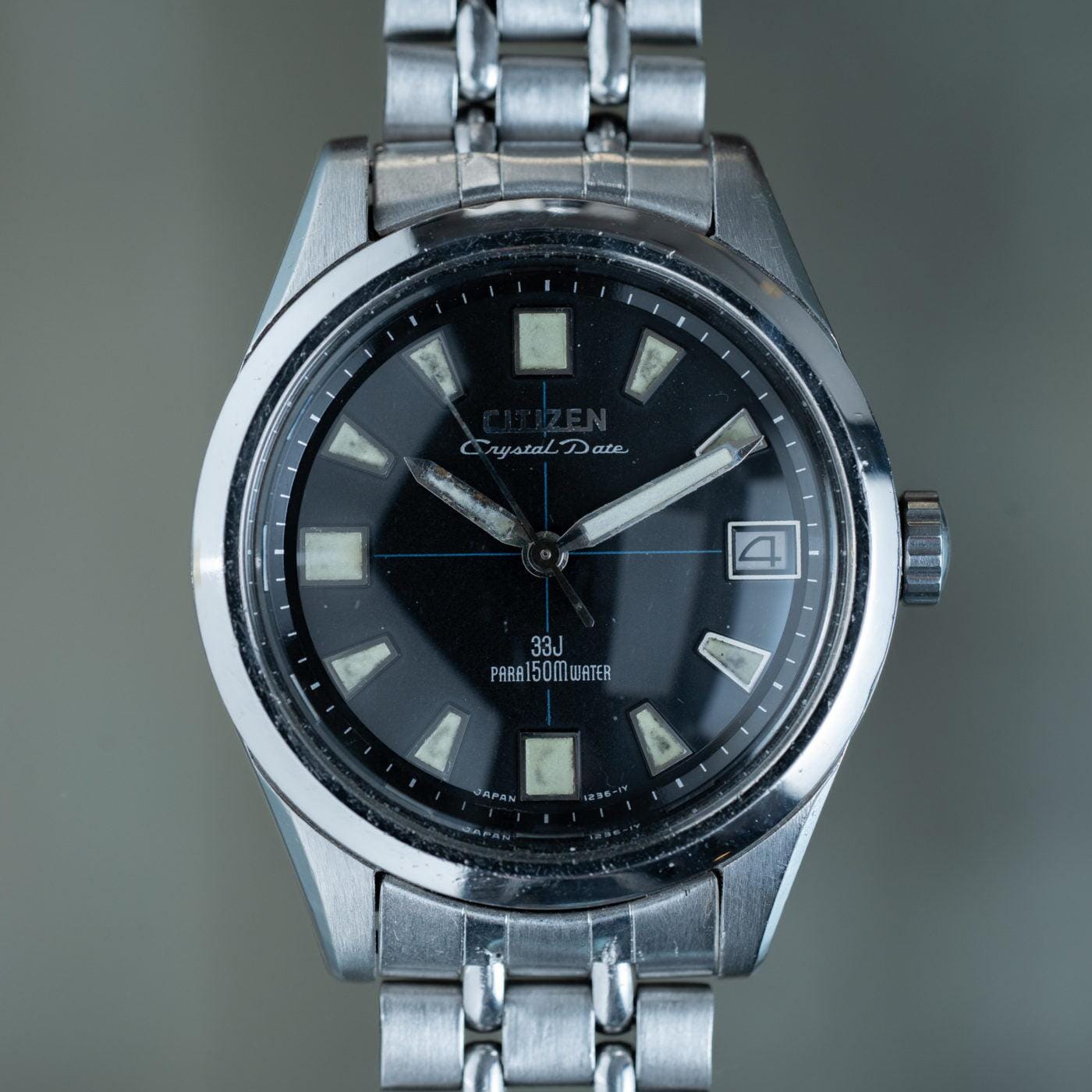 シチズン クリスタル デイト 150m ダイバー 1960年代 / CITIZEN Crystal Date 150m Diver 1960s |  ARBITRO