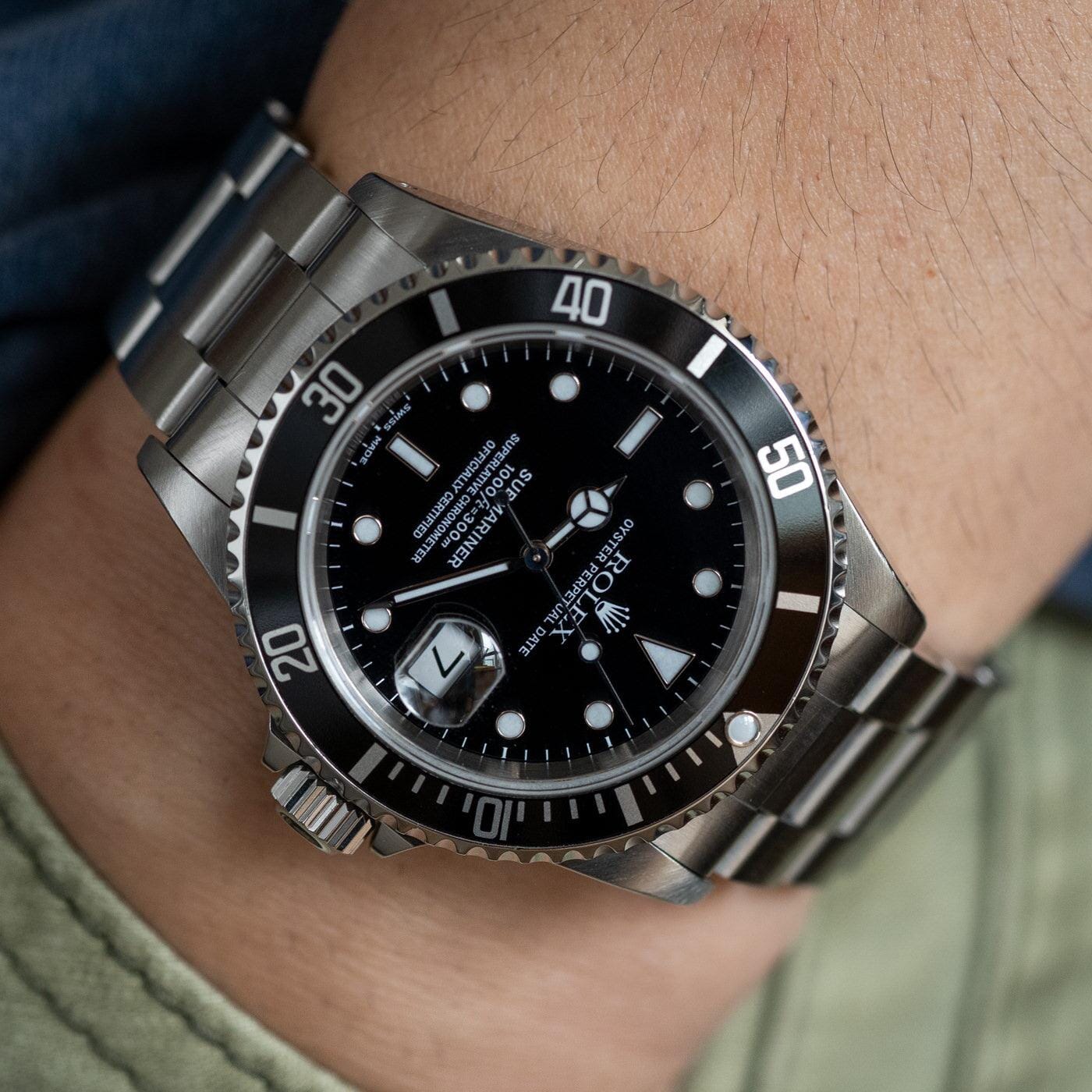 Stainless steel rolex submariner date Clearance