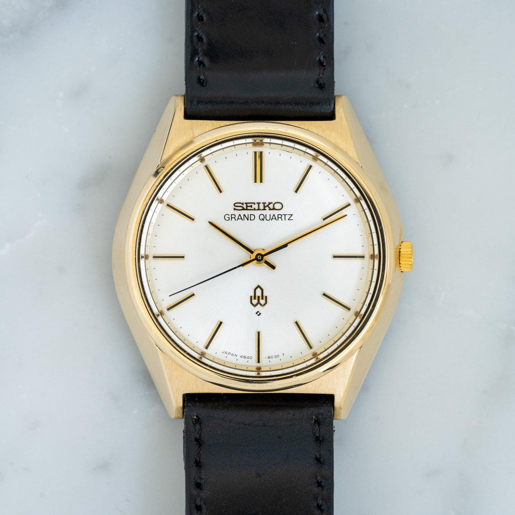 セイコー グランド クォーツ キャップゴールド 4840-8040 / SEIKO 
