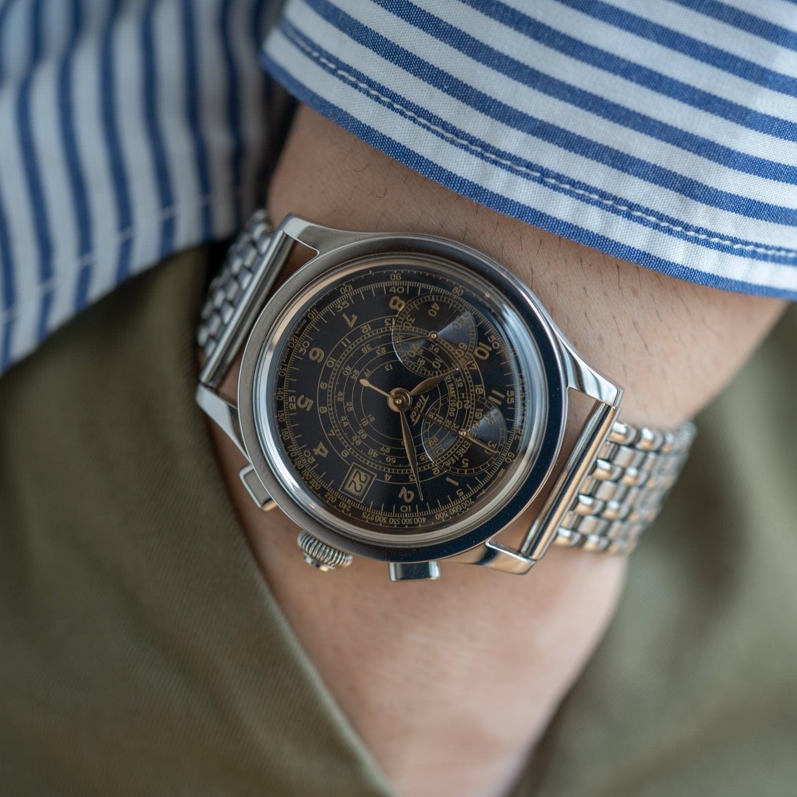 ティソ クロノジャネイロ Ref.T66.1.428.52 品 メンズ 腕時計