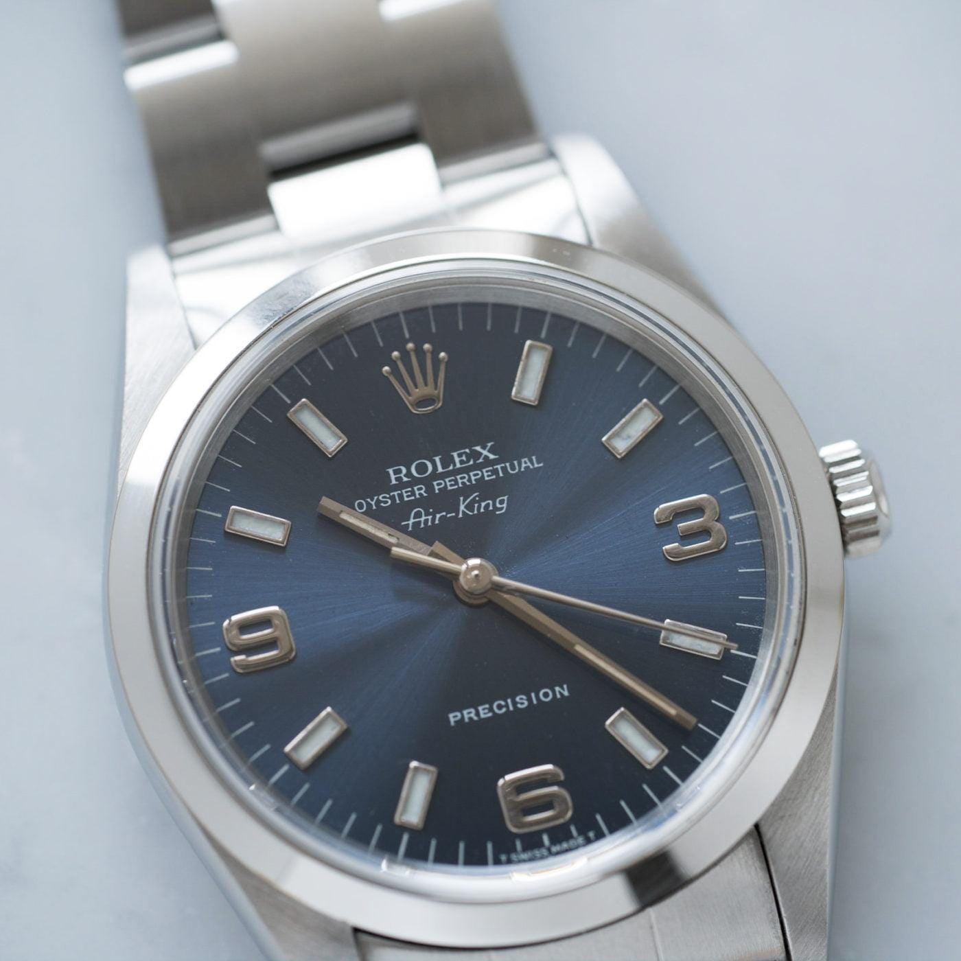 ロレックス エアキング 14000 ブラック 90年代 / ROLEX Air-King 14000 