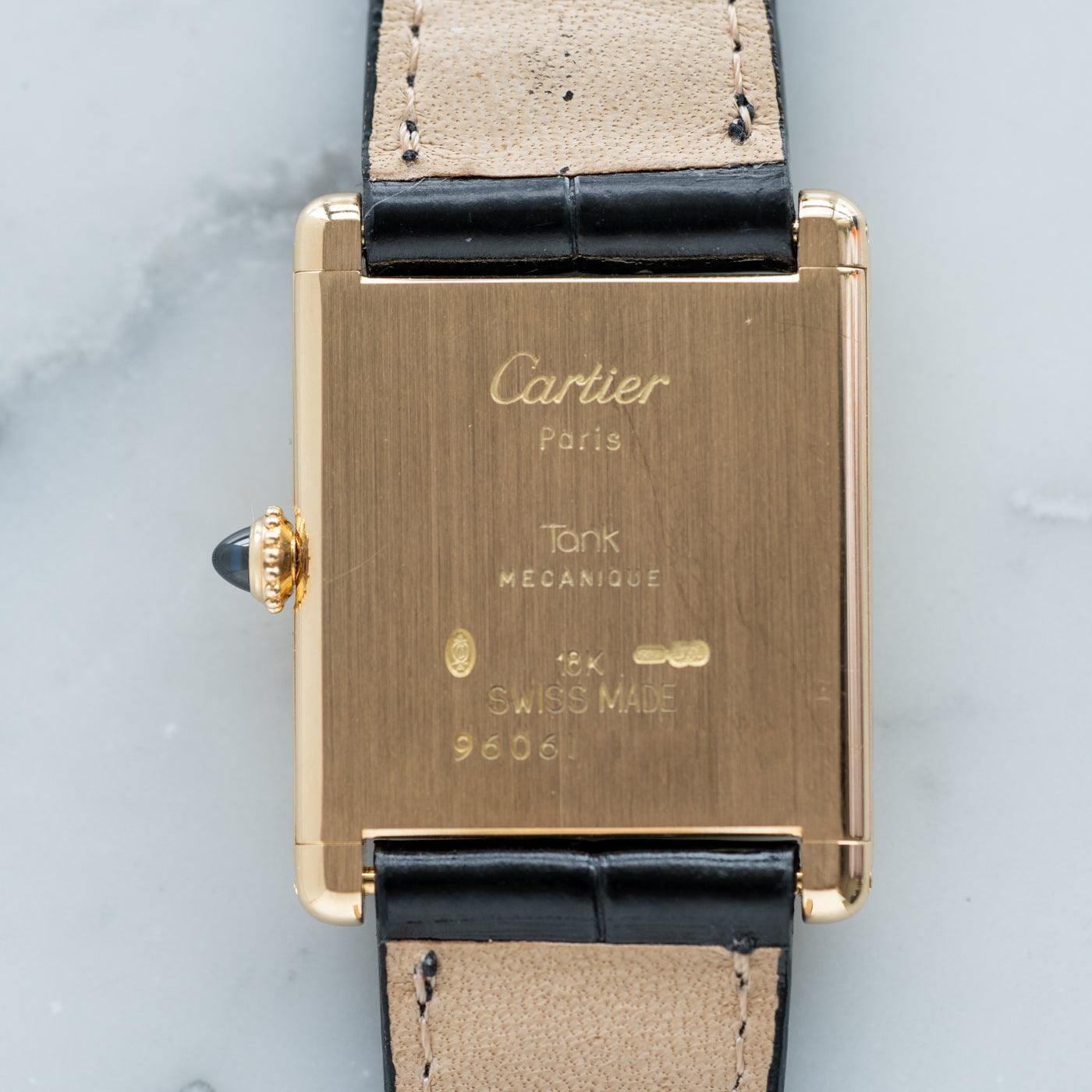 CARTIER Tank Louis Cartier LM 18K YG