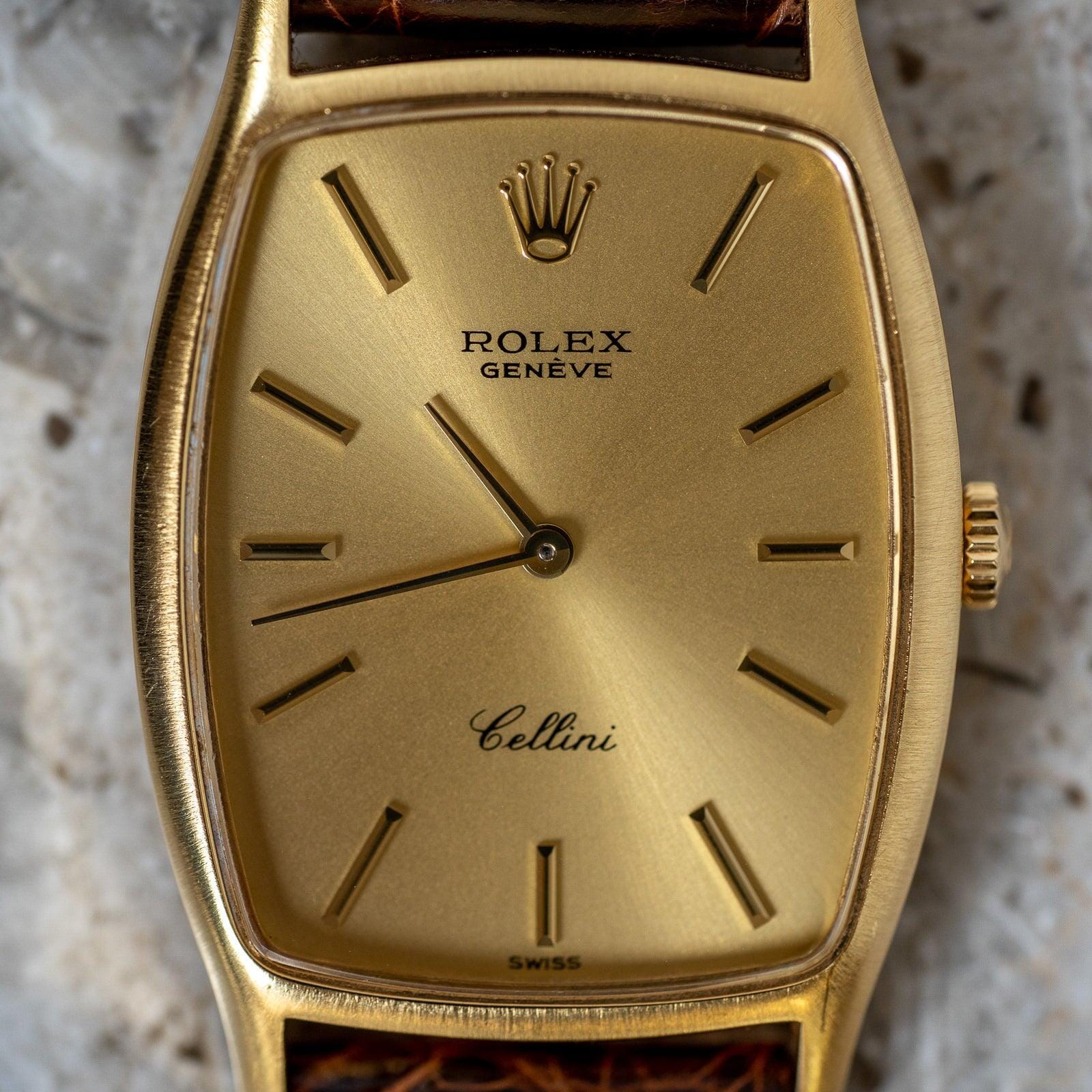 ロレックス チェリーニ 3807 18金無垢 YG シャンパンダイアル / ROLEX Cellini 3807 YG Cal.1600 |  ARBITRO