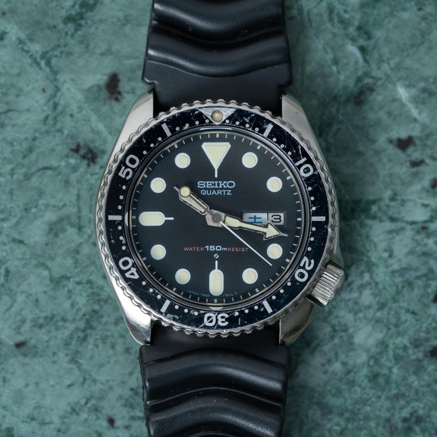 セイコー クォーツ ダイバー SEIKO 7548-7000 - 腕時計(アナログ)