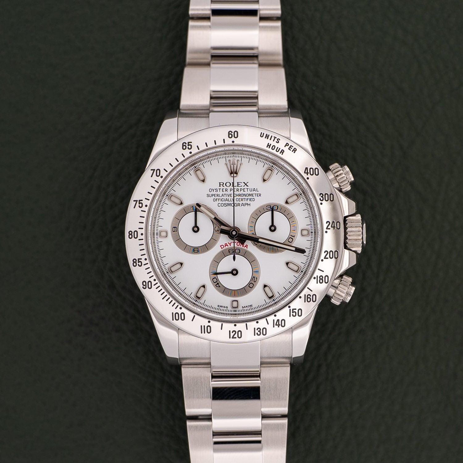 ROLEX Cosmograph Daytona 116520 White APH Dial