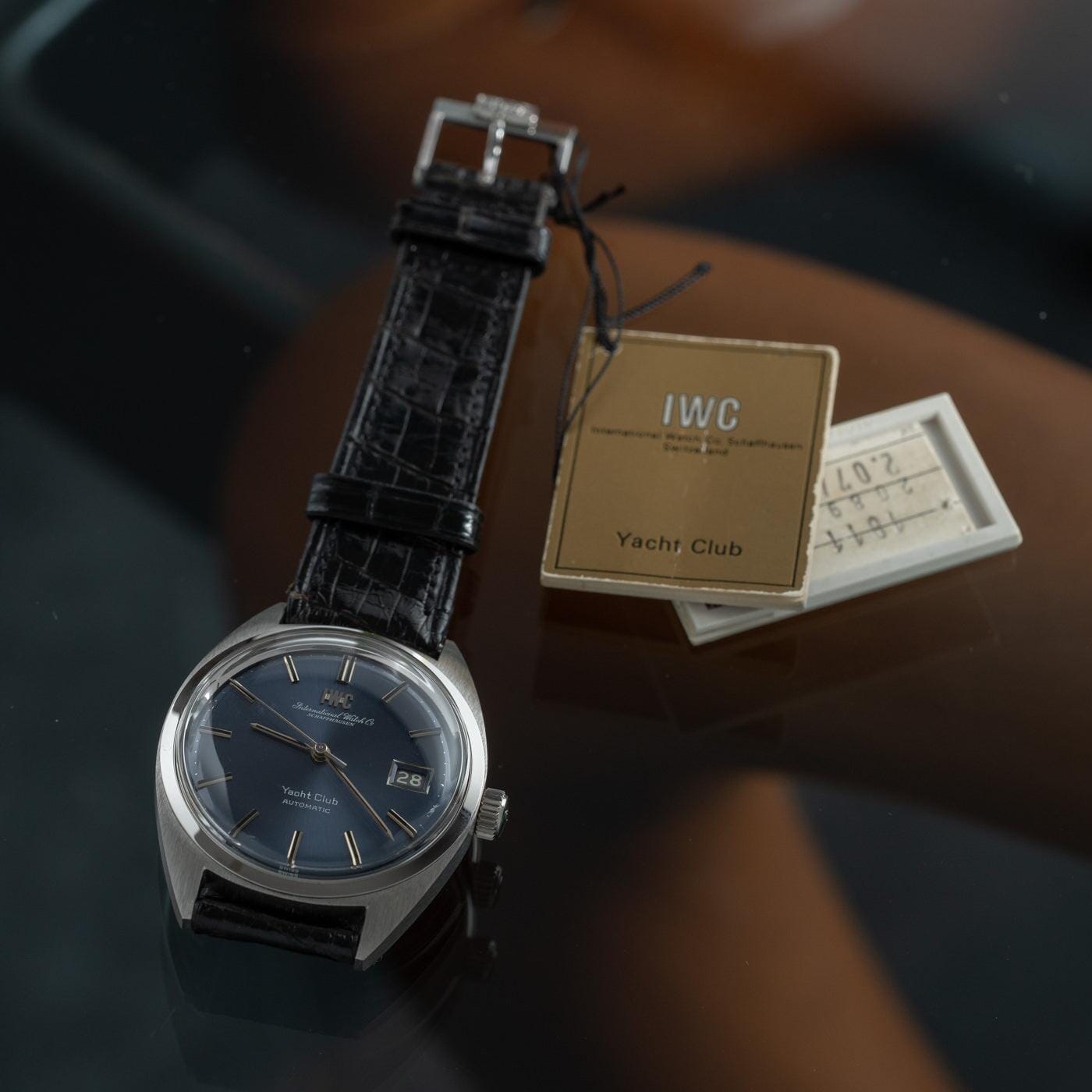 IWC ヨットクラブ 1811 ブルー デッドストック