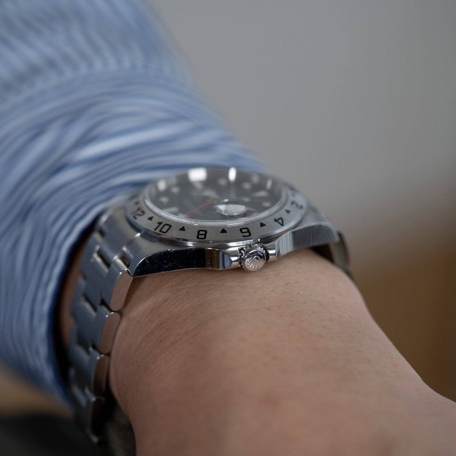 ロレックス ROLEX 16570 X番(1993年頃製造) ブラック メンズ 腕時計