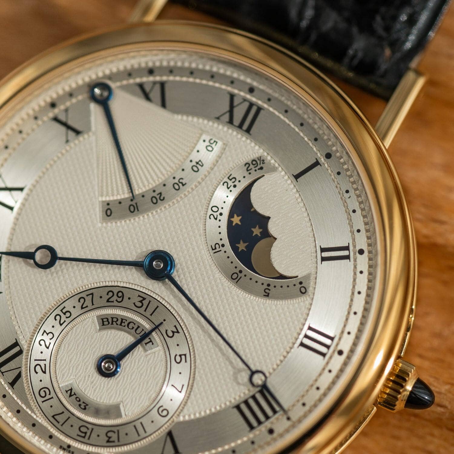 BREGUET Classique 3130 YG Power Reserve Moonphase 1980s ARBITRO