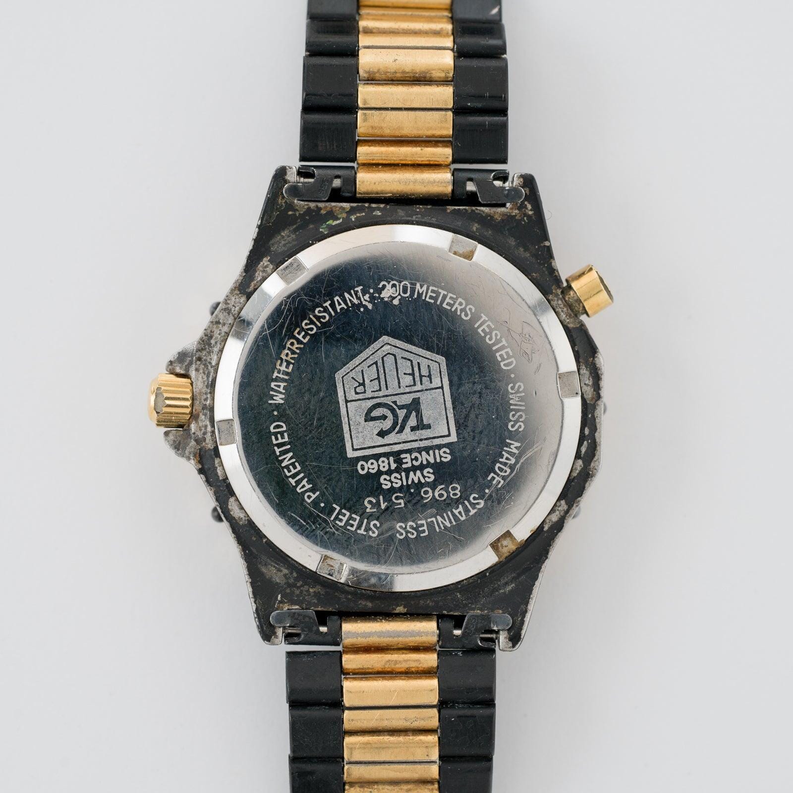 タグホイヤー エアライン GMT 896.513 ブラック 1980年代 / TAG HEUER Airline