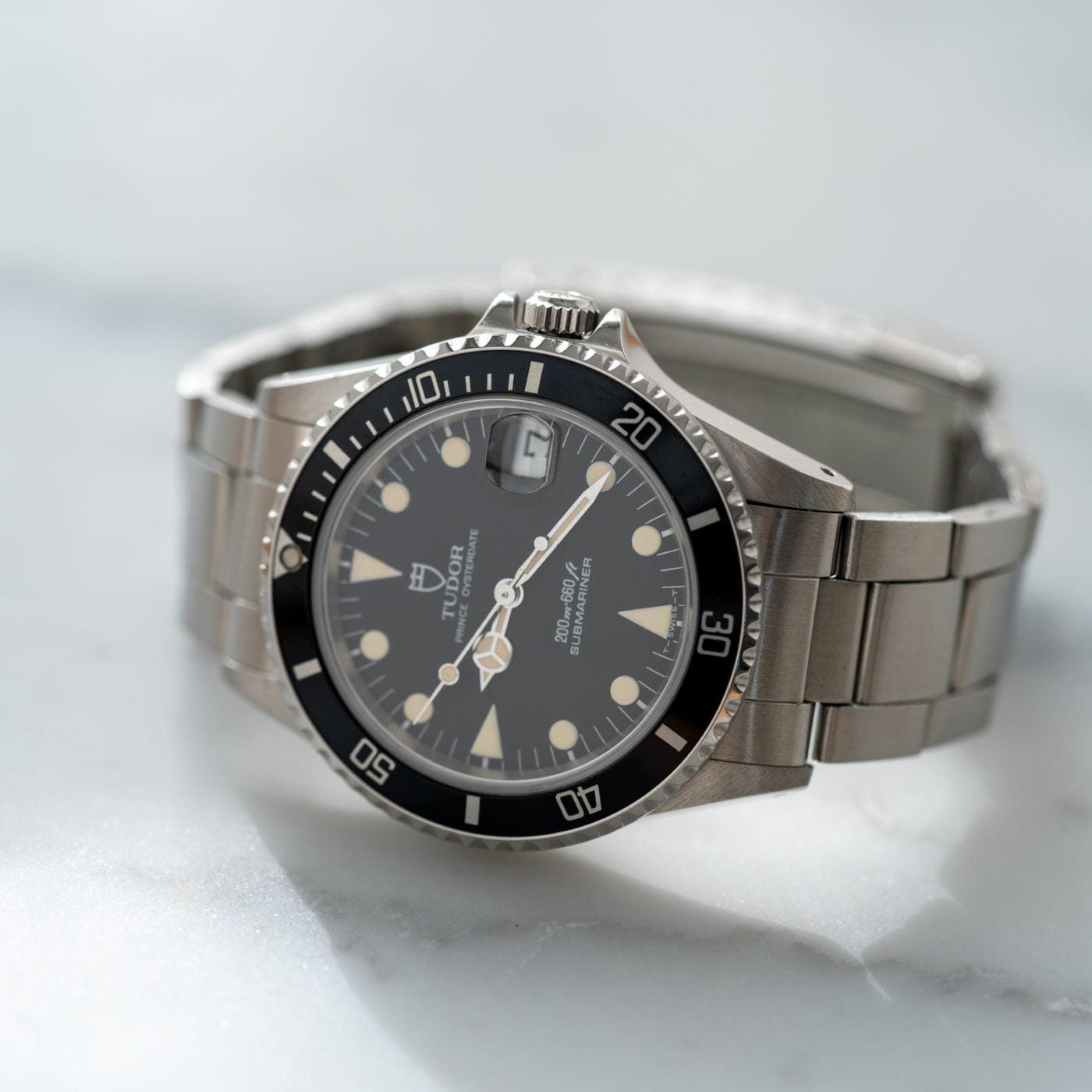 チュードル サブマリーナー 75090 ブラック ミドルサイズ / TUDOR Submariner 75090 1990s | ARBITRO