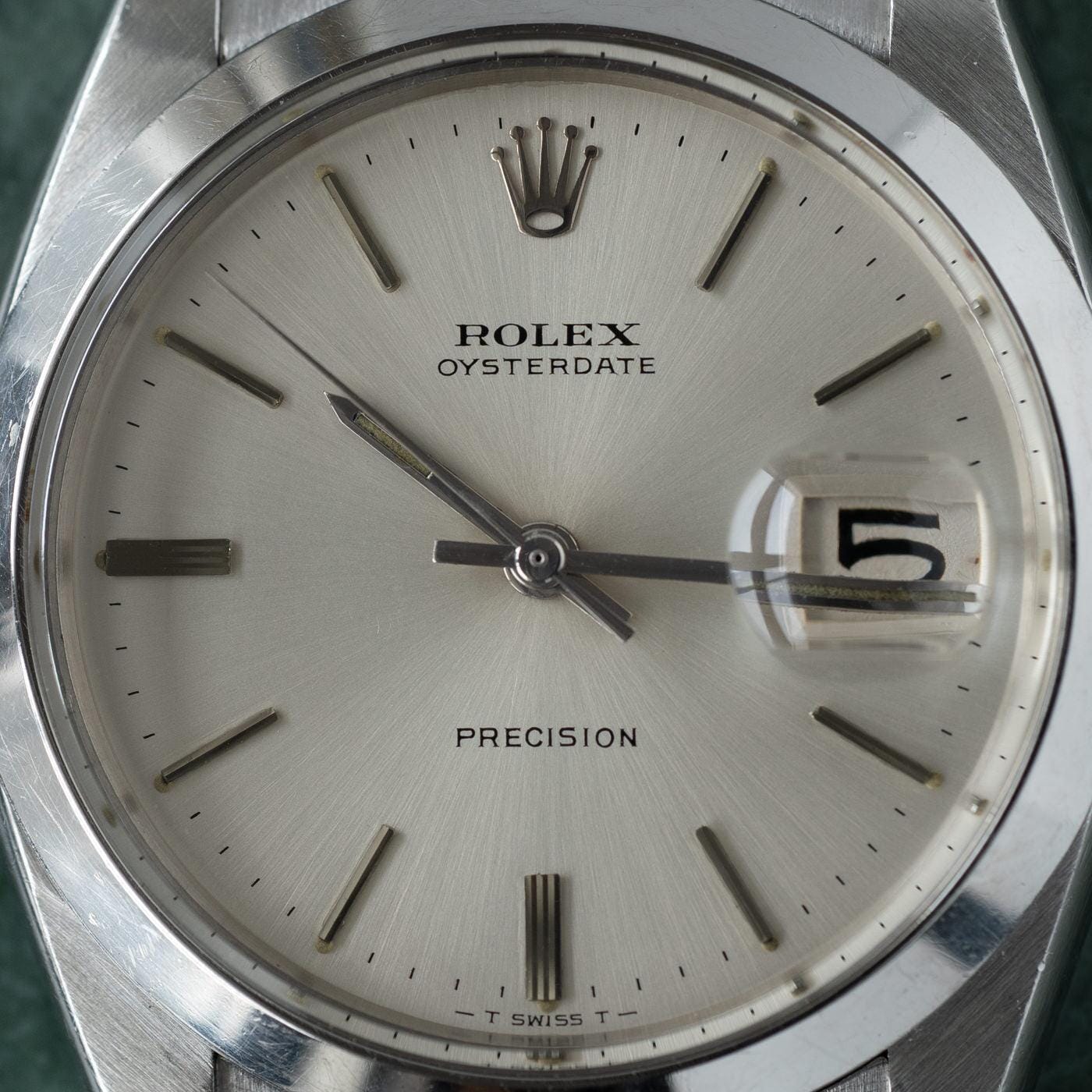 ROLEX Oysterdate Precision 6694 Silver 1960s - Arbitro