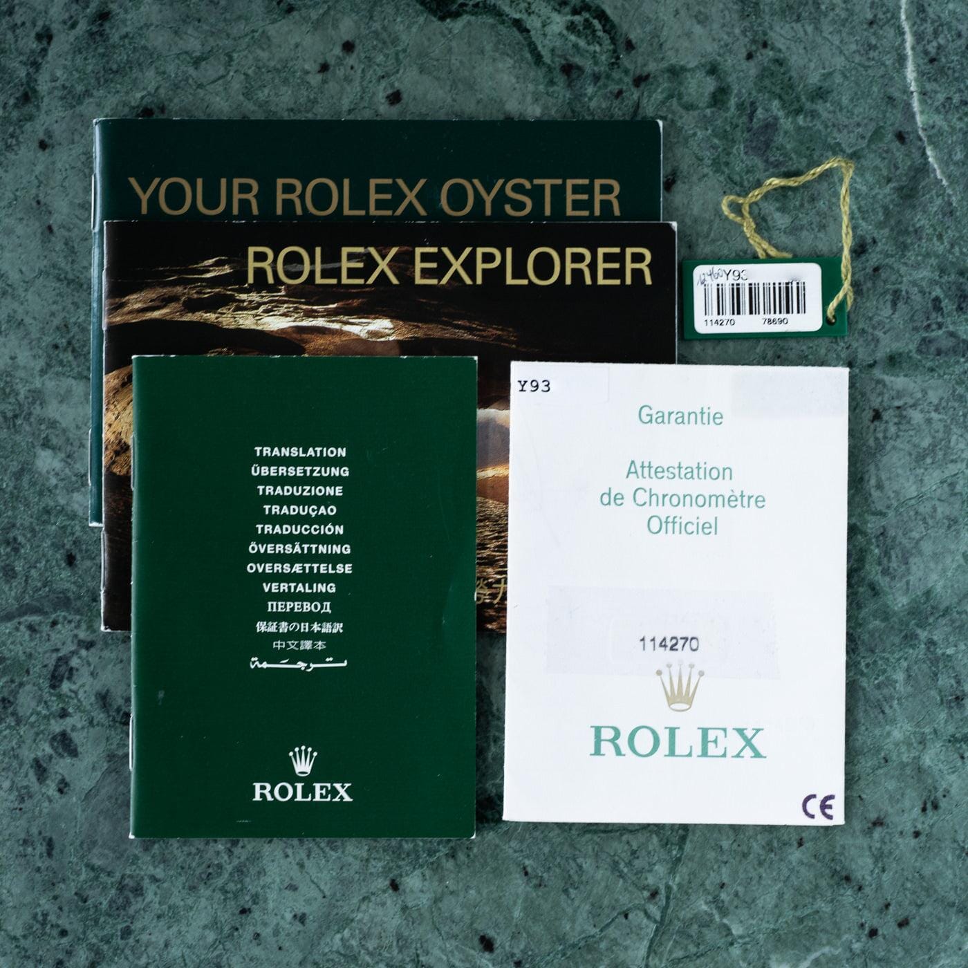 ROLEX Explorer I 114270 - Arbitro