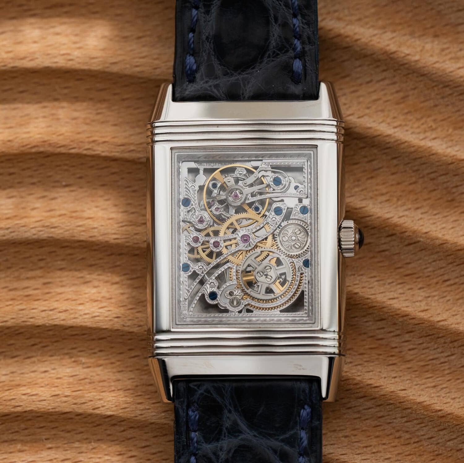 Jaeger LeCoultre Reverso 270.6.49 Platinum Number One with Box and